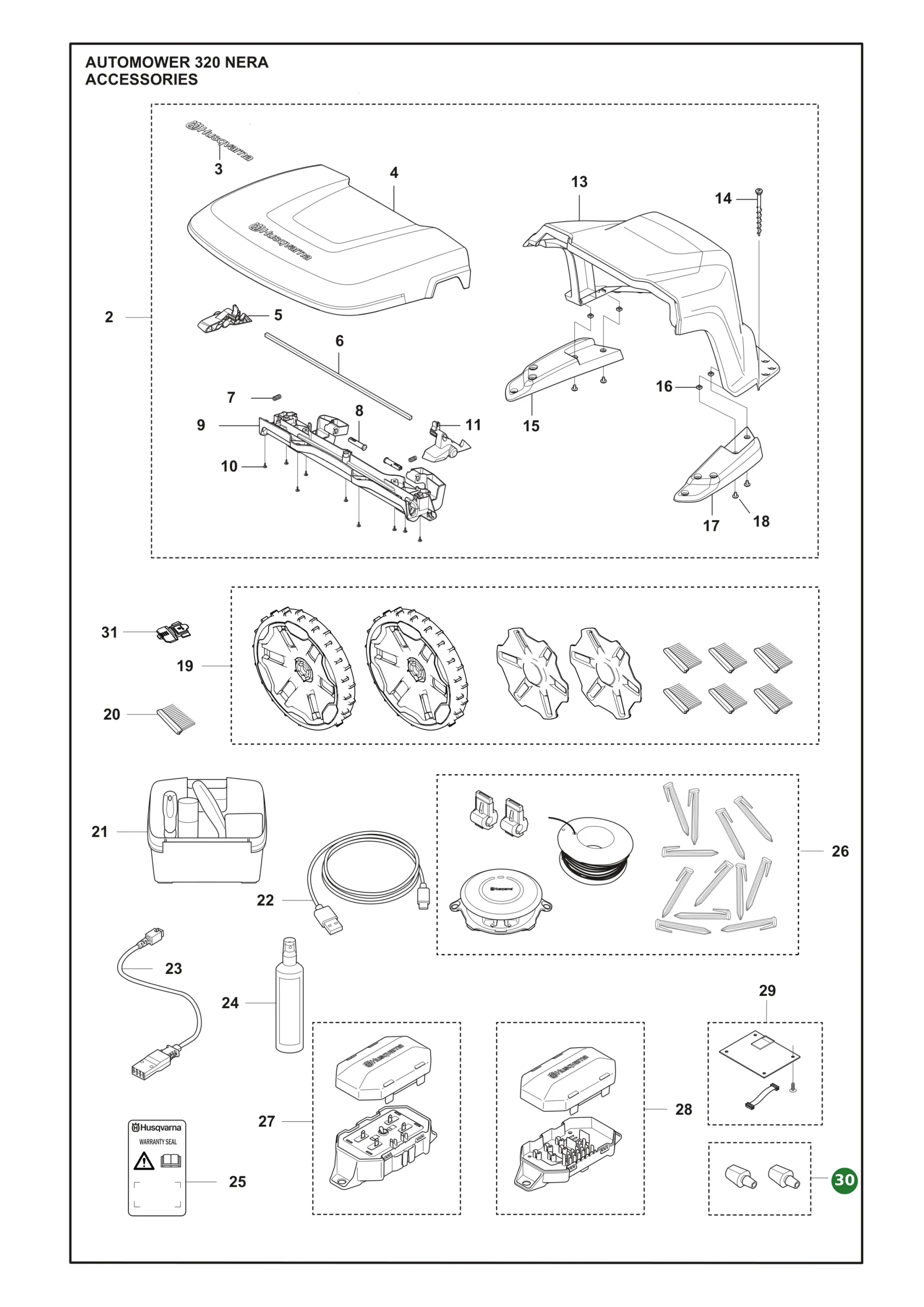 Position im Ersatzteilkatalog