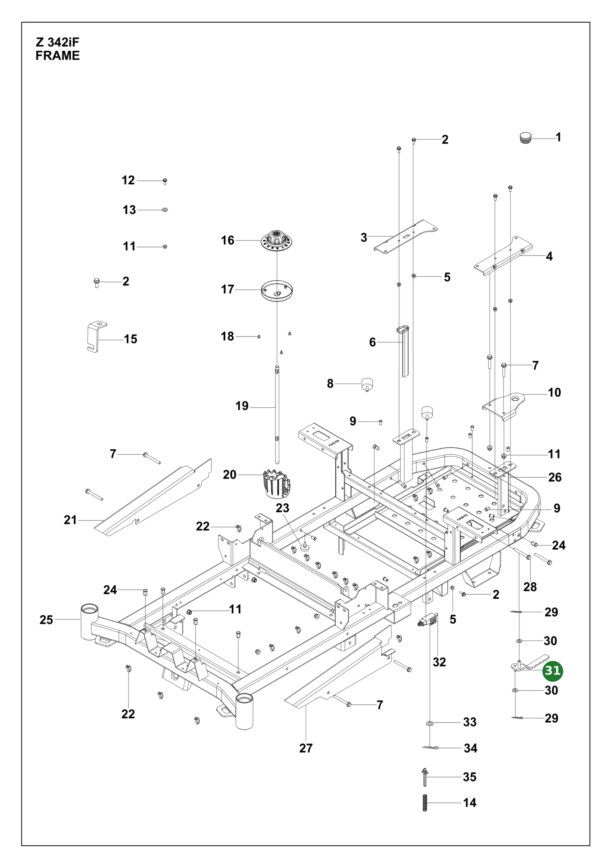 Position im Ersatzteilkatalog