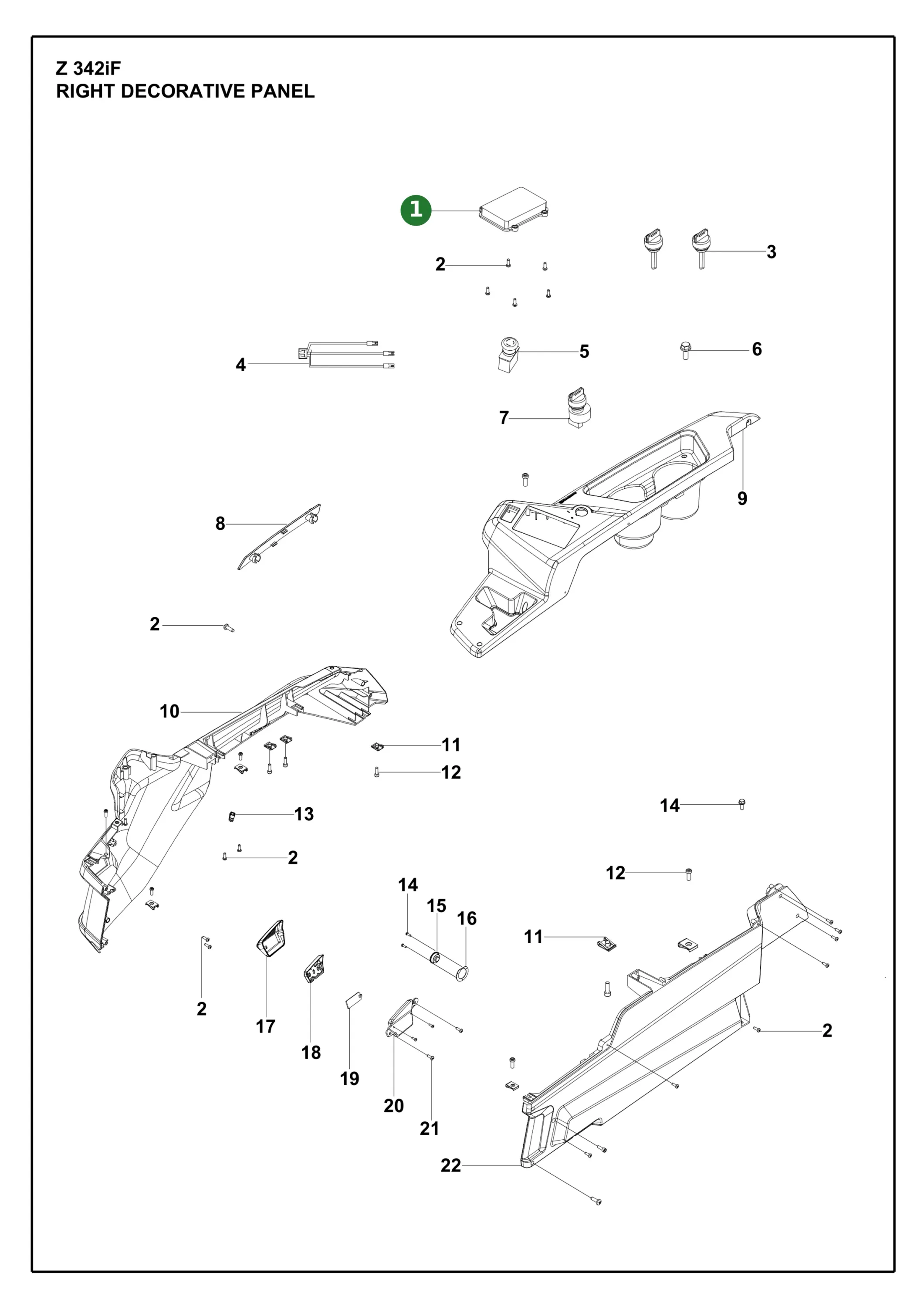 Position im Ersatzteilkatalog