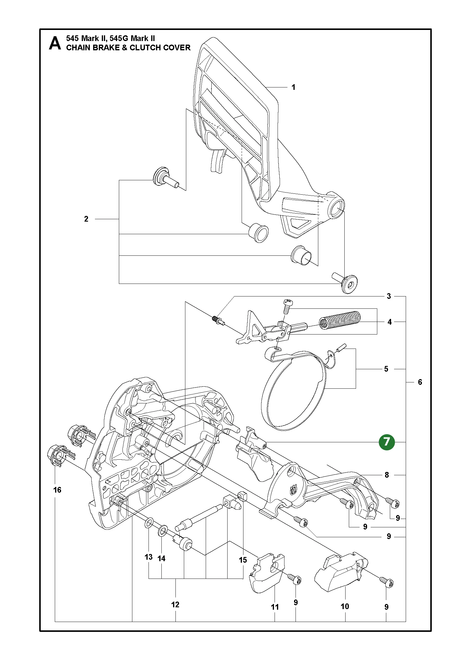 Schutz f&uuml;r Husqvarna Motors&auml;gen