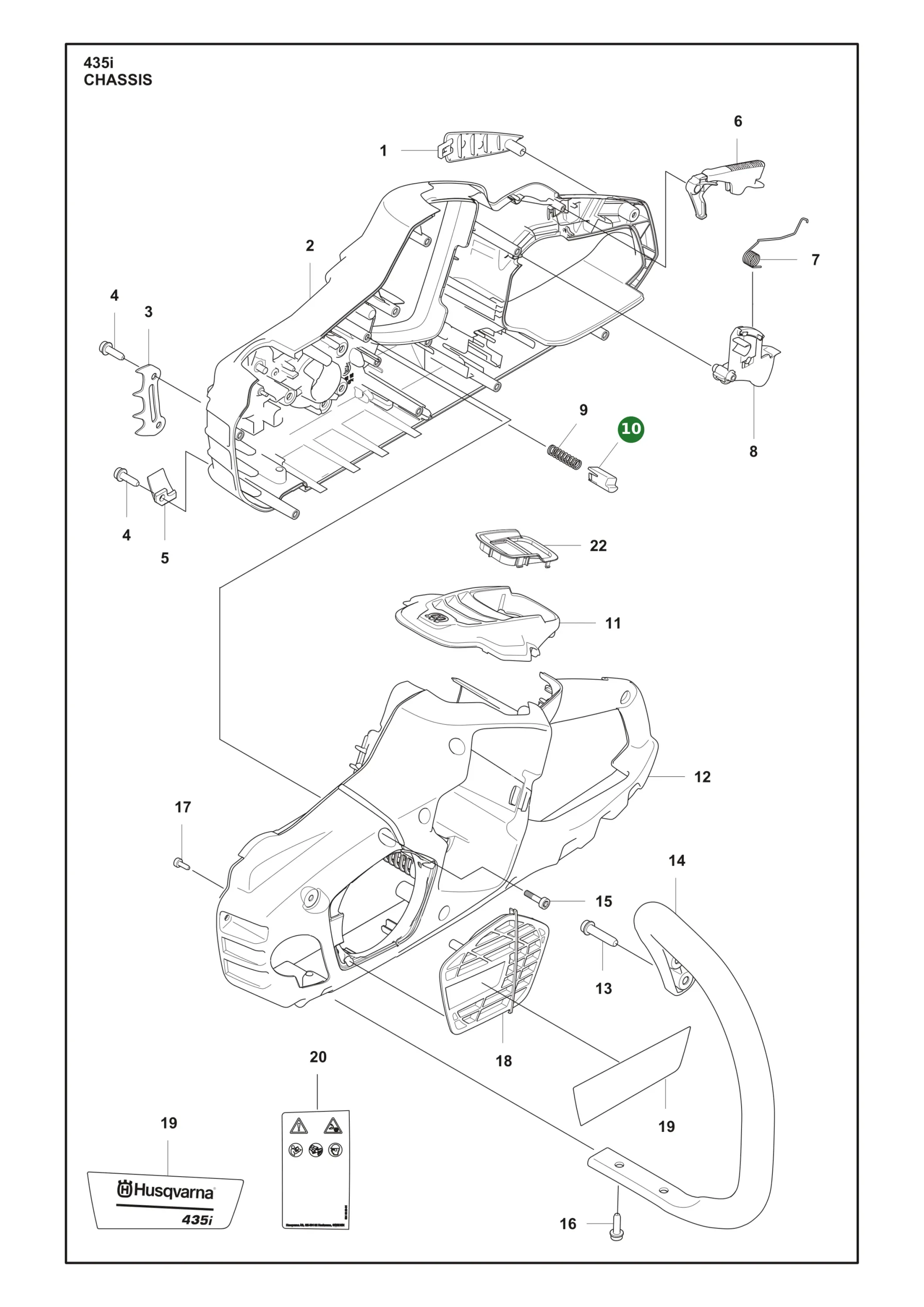 Position im Ersatzteilkatalog