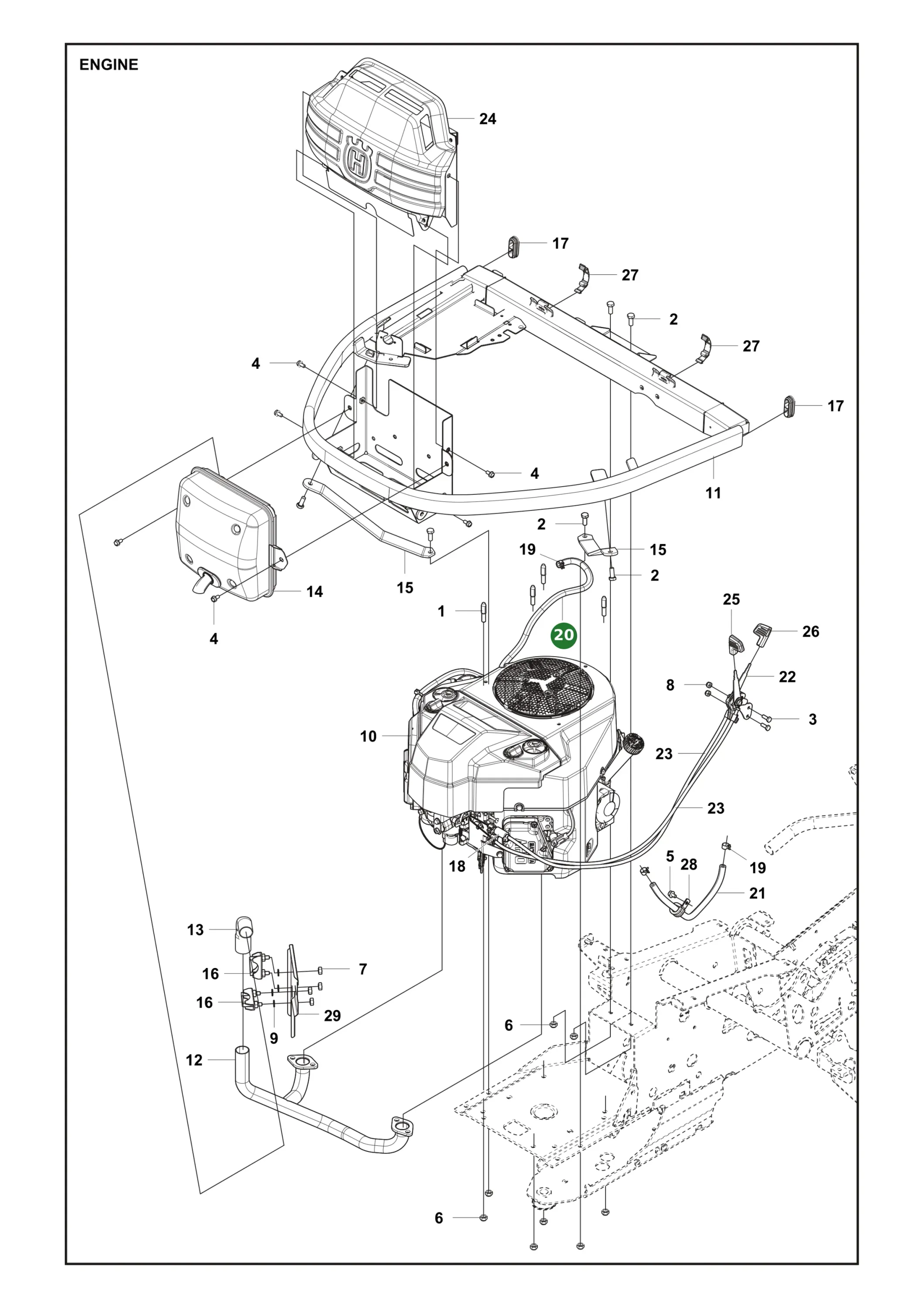 Position im Ersatzteilkatalog