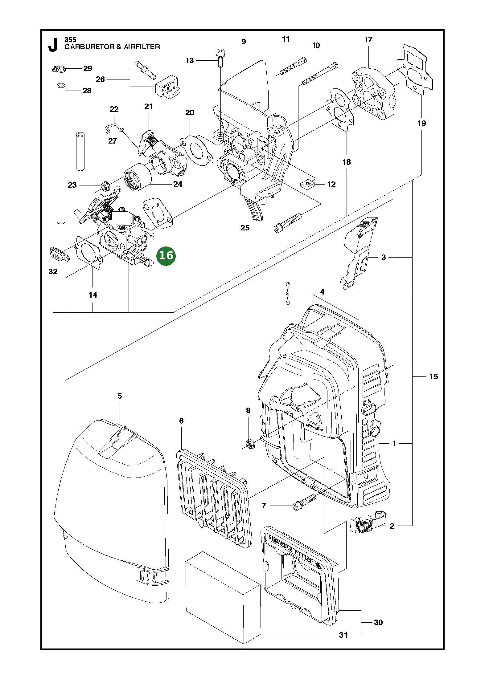 Position im Ersatzteilkatalog