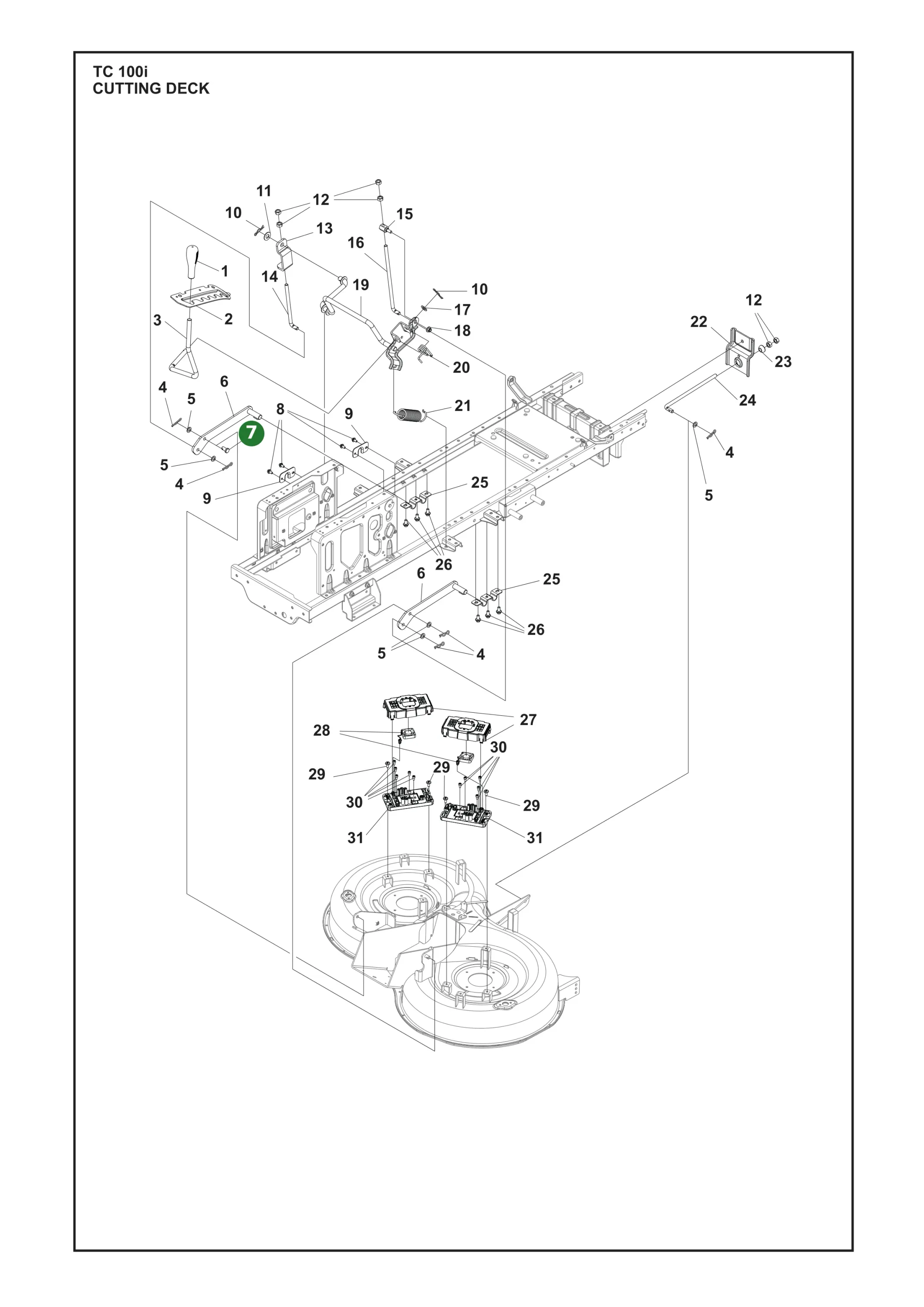 Position im Ersatzteilkatalog