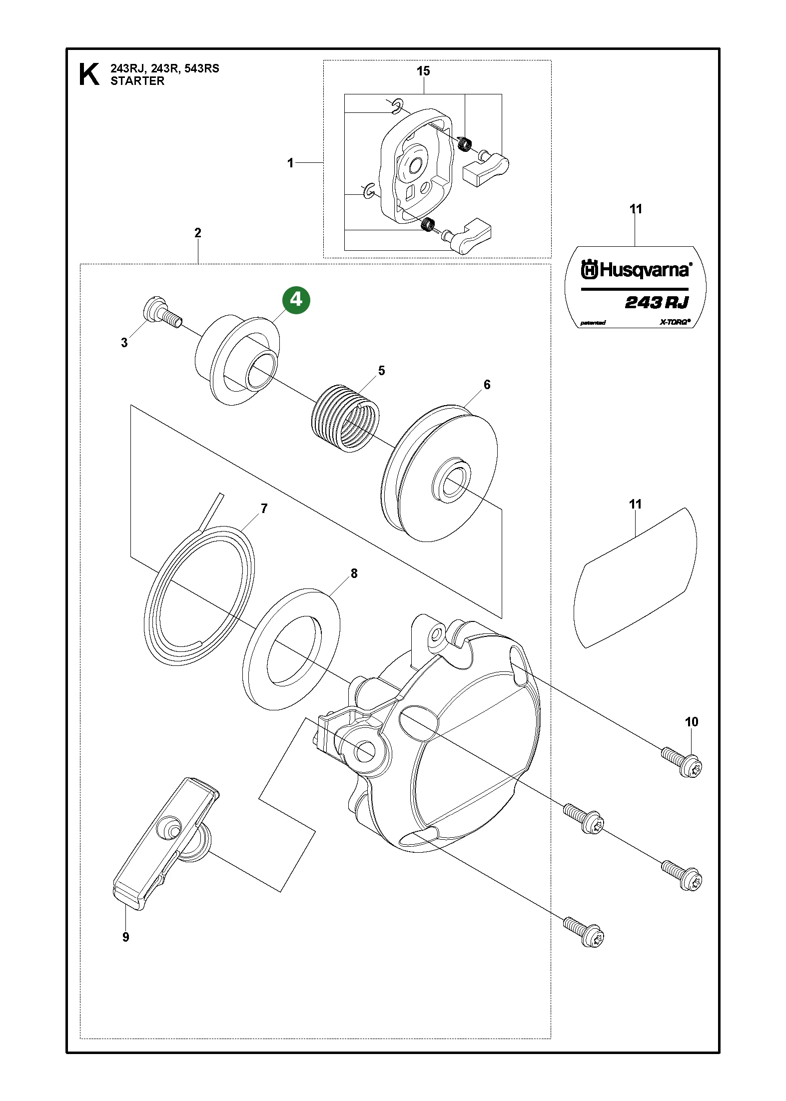 Position im Ersatzteilkatalog