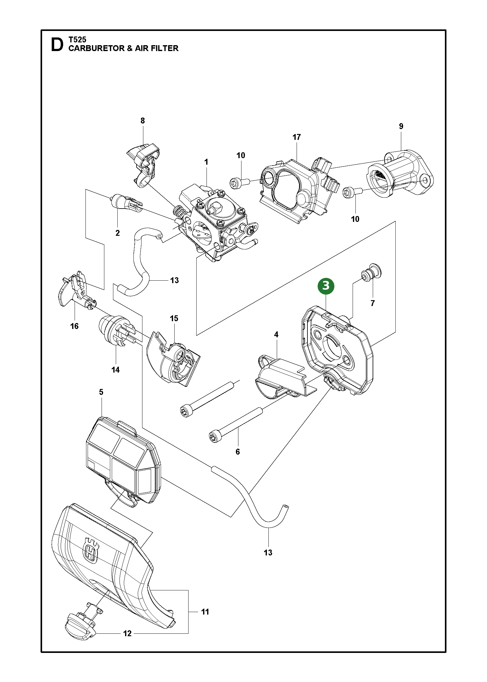 Position im Ersatzteilkatalog