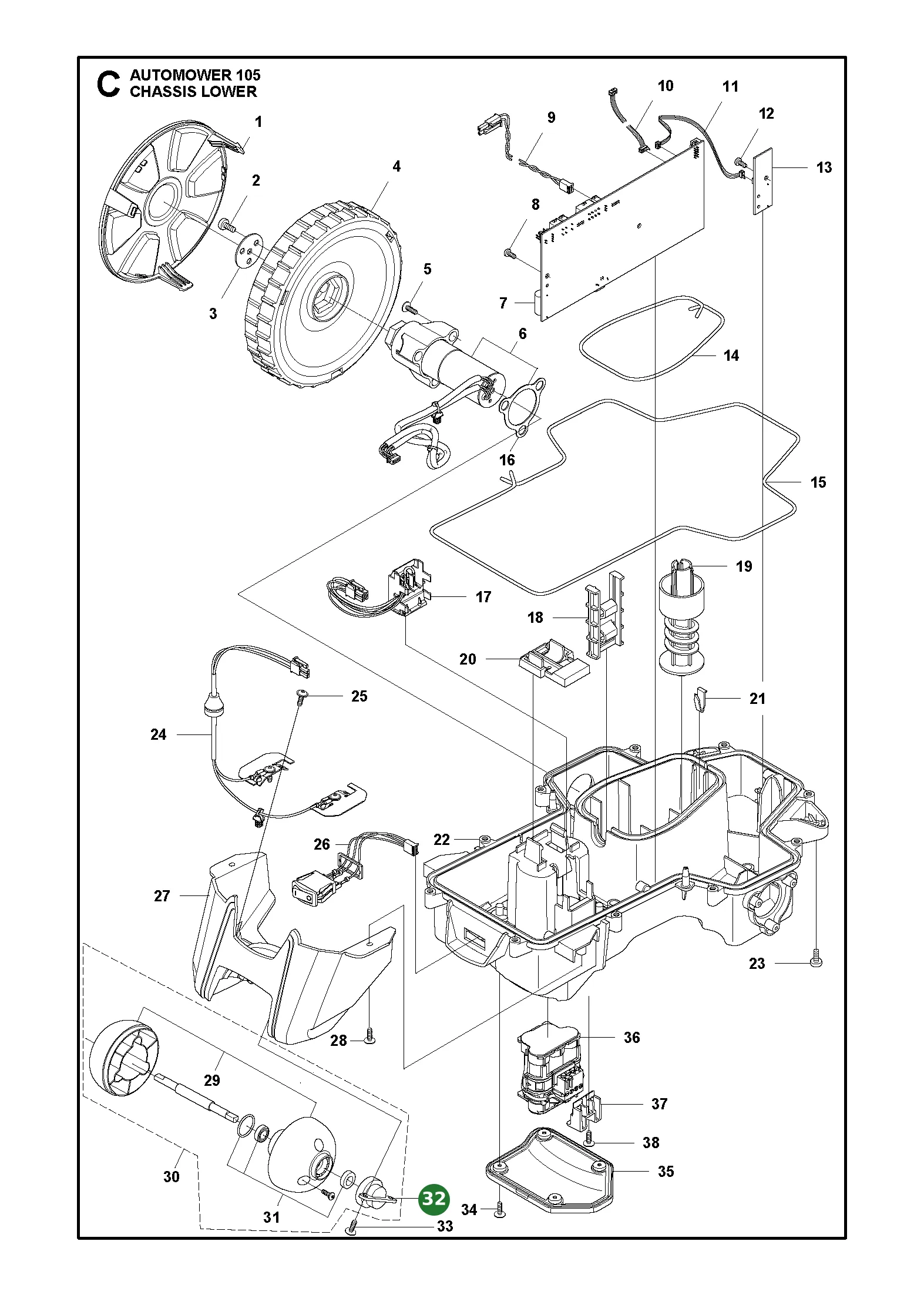 Position im Ersatzteilkatalog