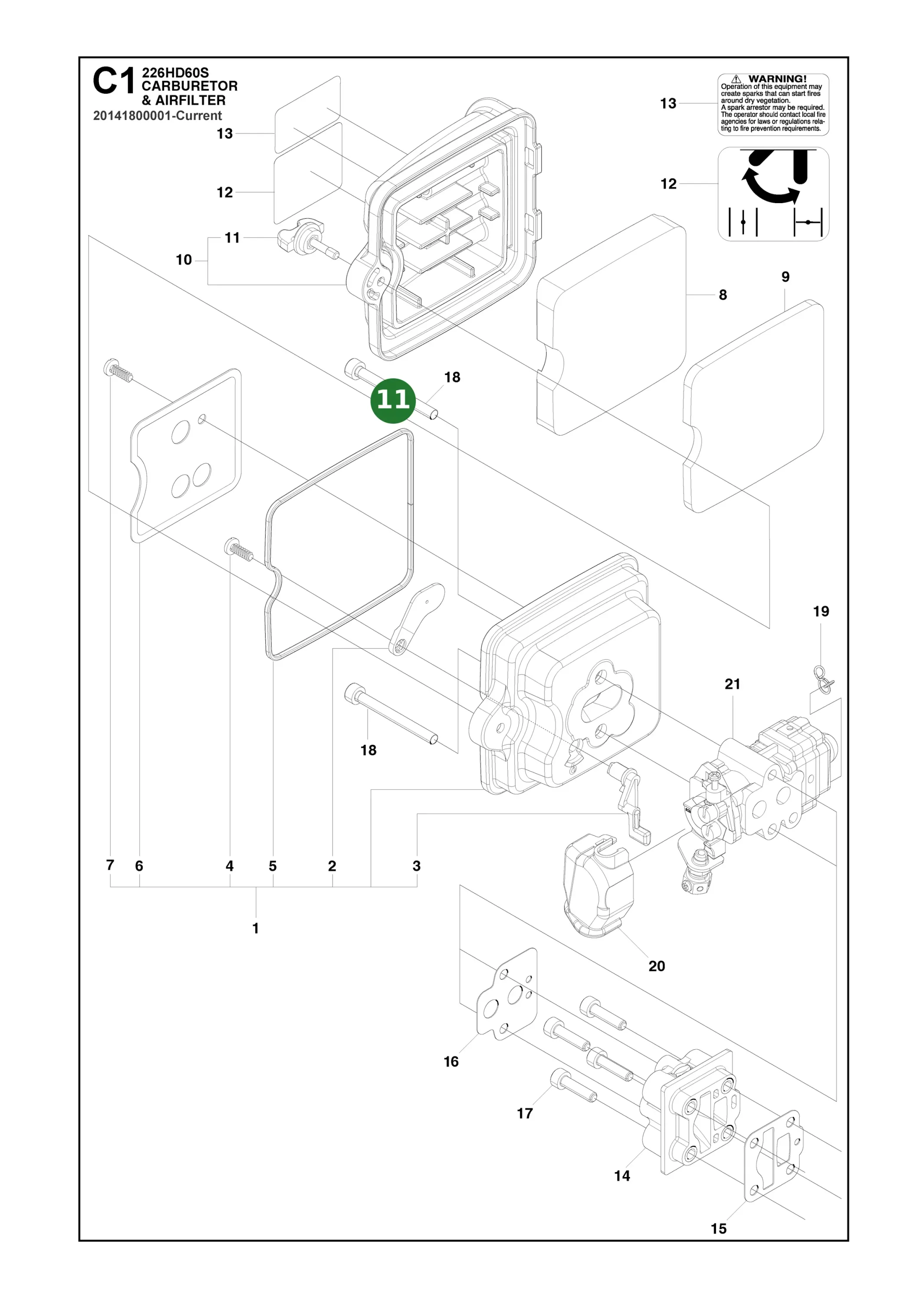 Position im Ersatzteilkatalog