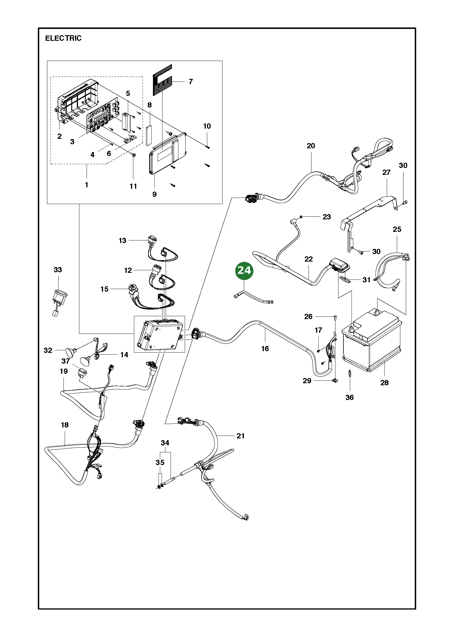 Position im Ersatzteilkatalog