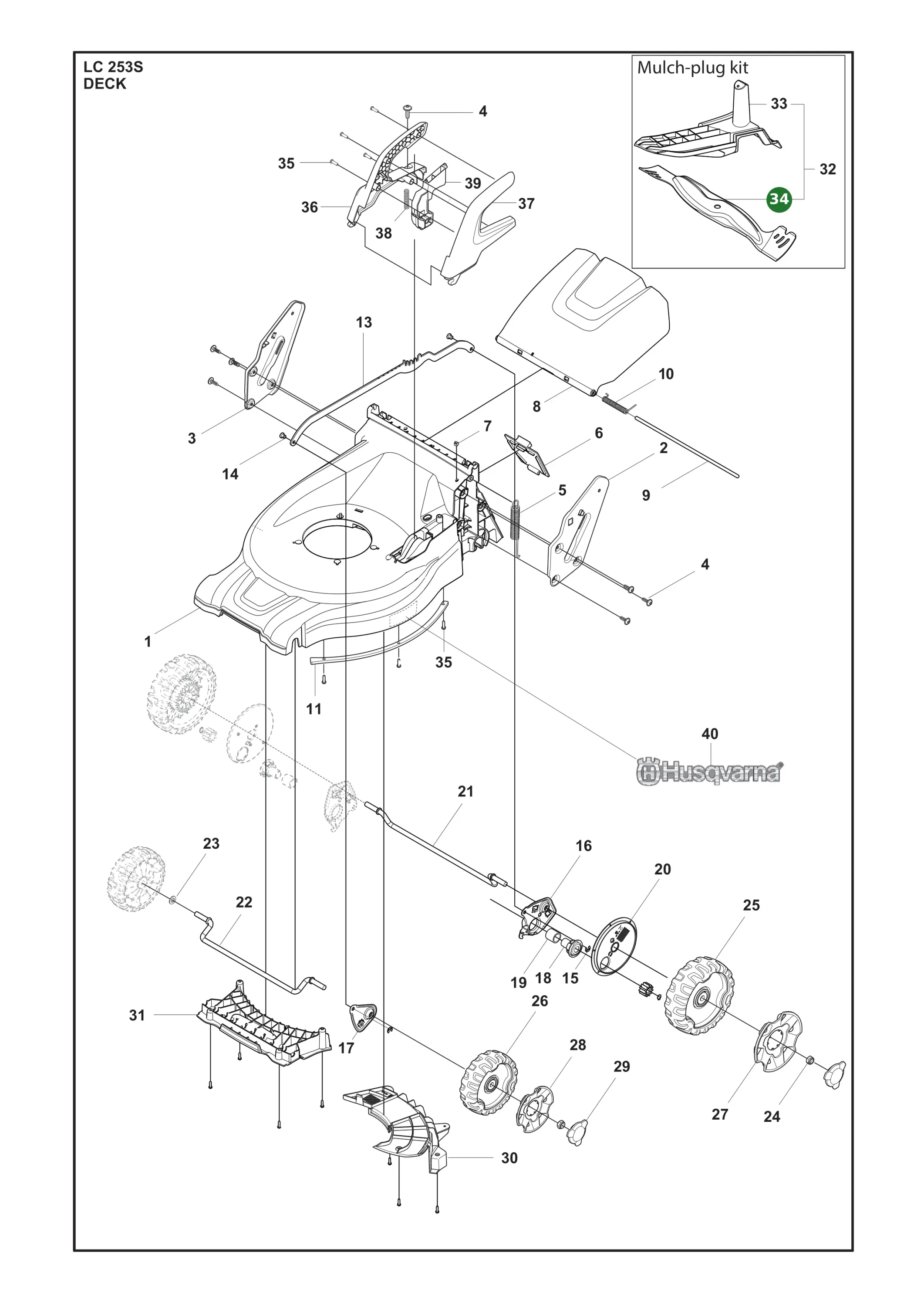 Position im Ersatzteilkatalog