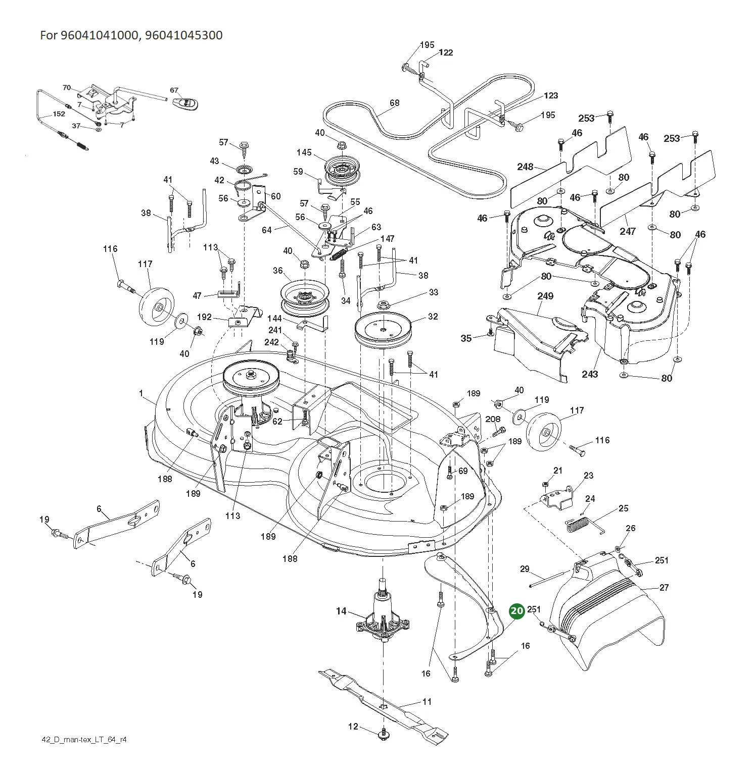 Service Kit f&uuml;r Husqvarna Aufsitzrasenm&auml;her