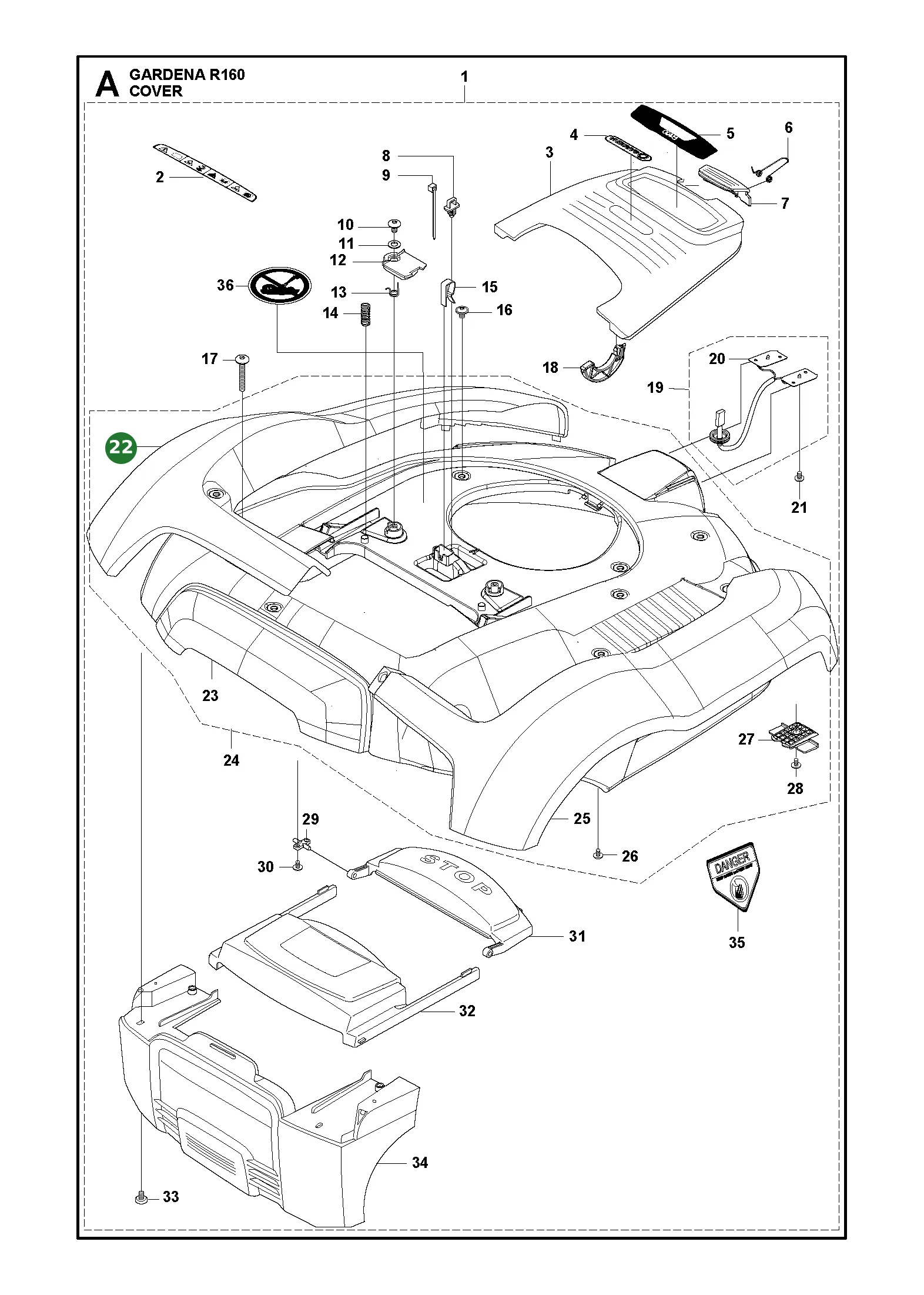 Position im Ersatzteilkatalog