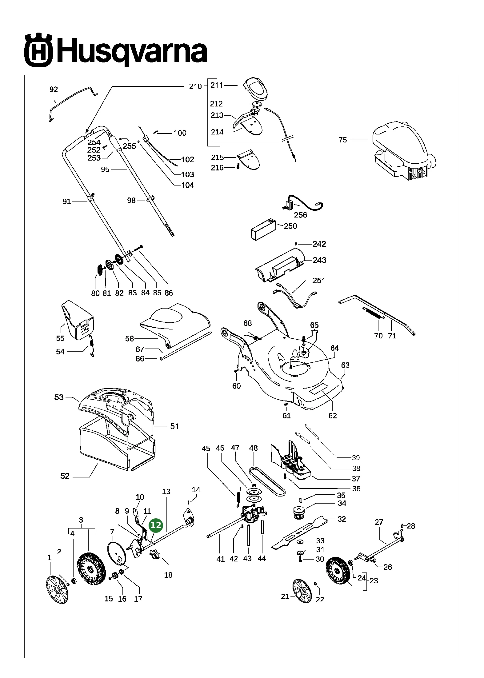 Position im Ersatzteilkatalog