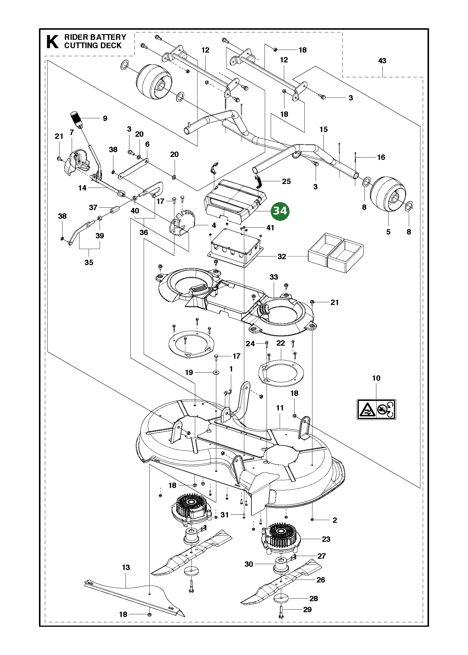 Position im Ersatzteilkatalog