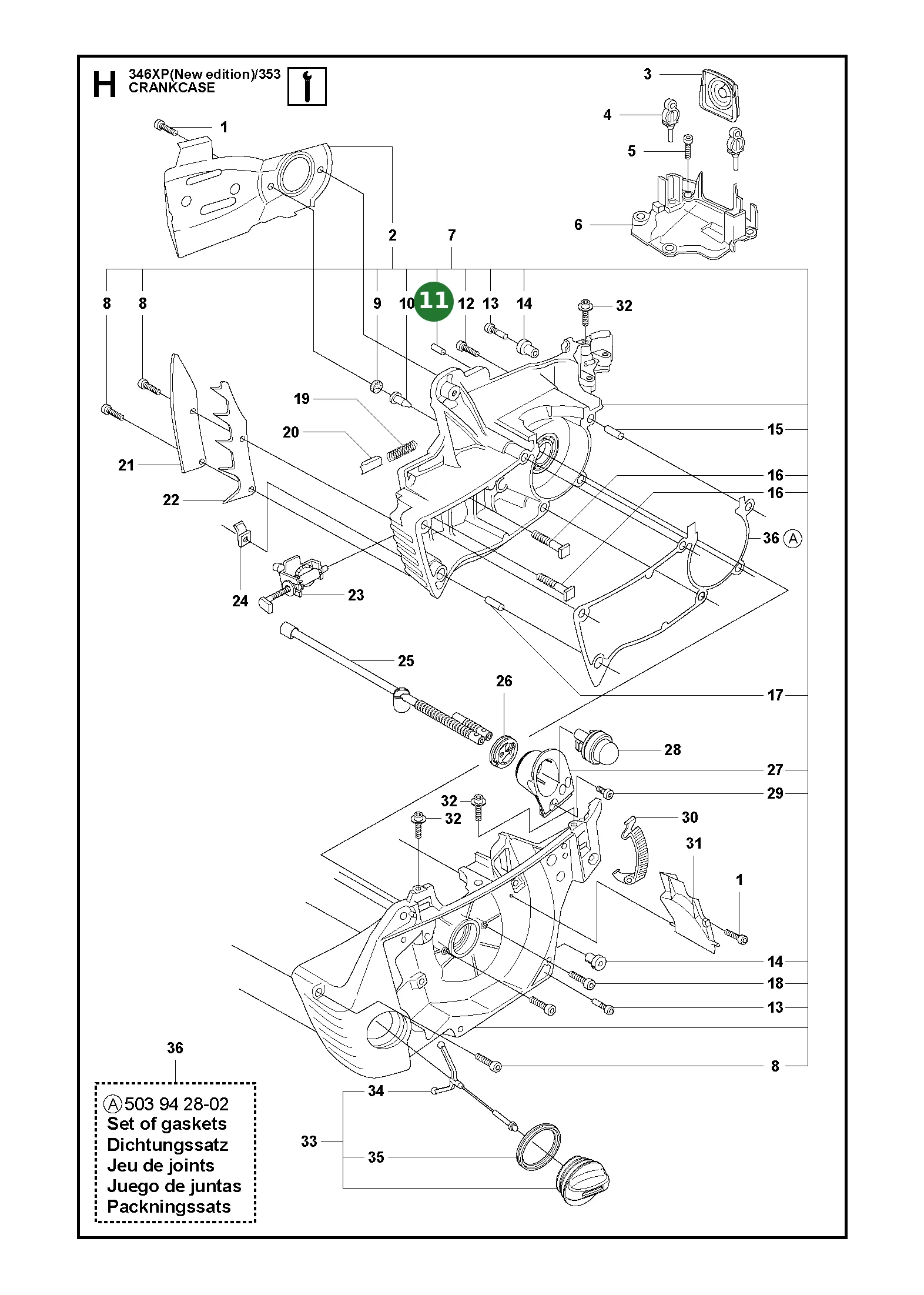 Position im Ersatzteilkatalog