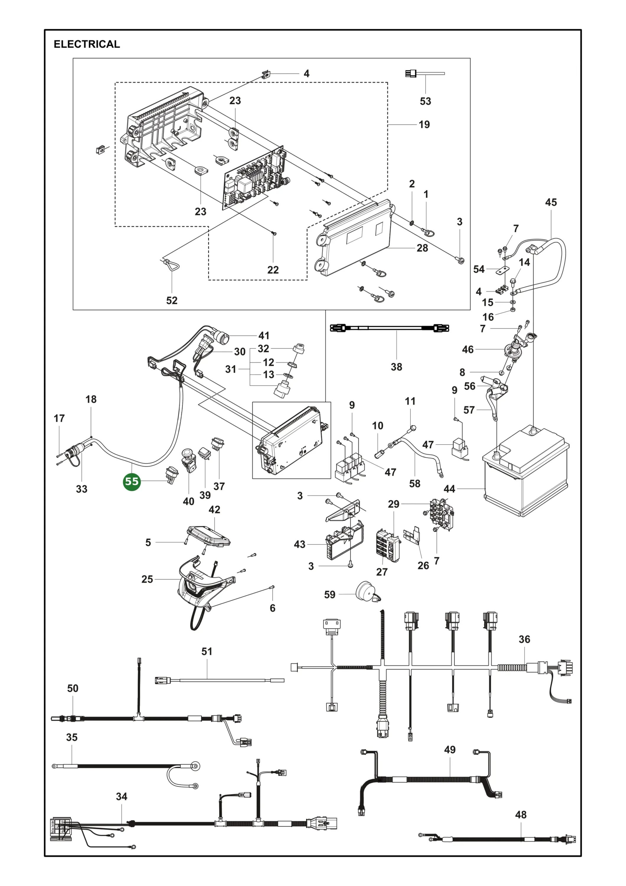 Position im Ersatzteilkatalog