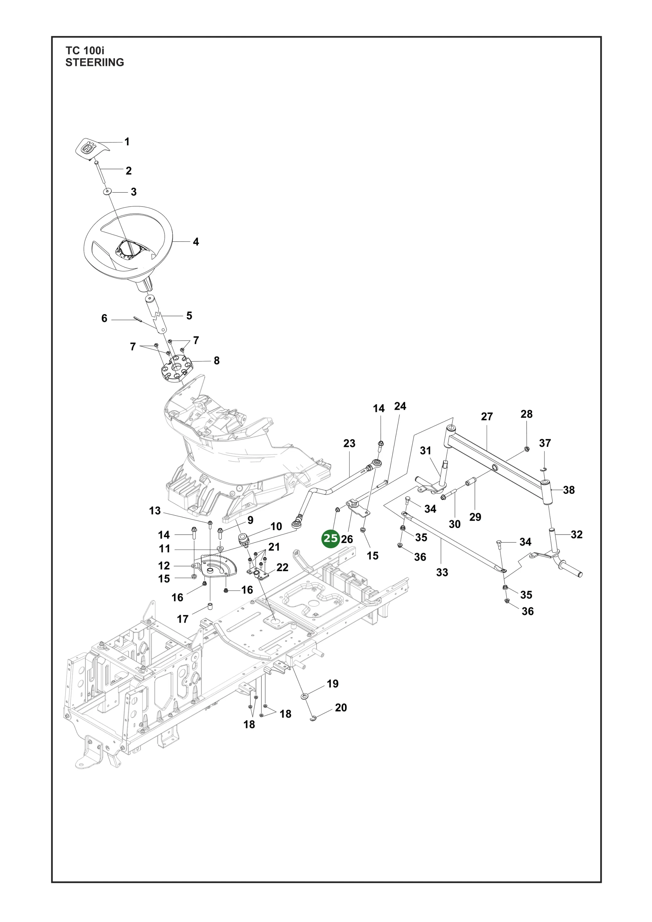 Position im Ersatzteilkatalog