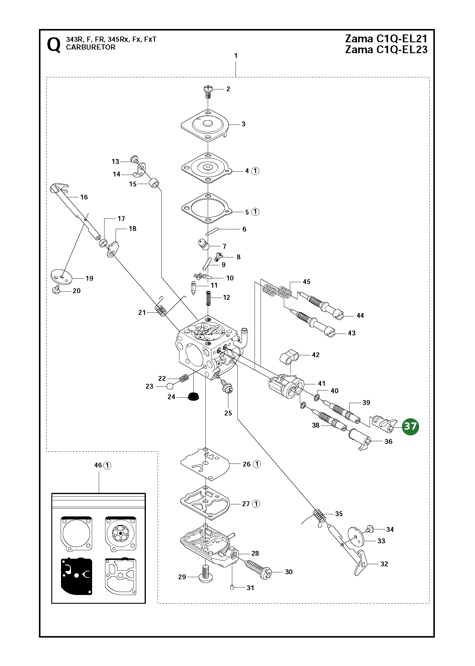 Position im Ersatzteilkatalog