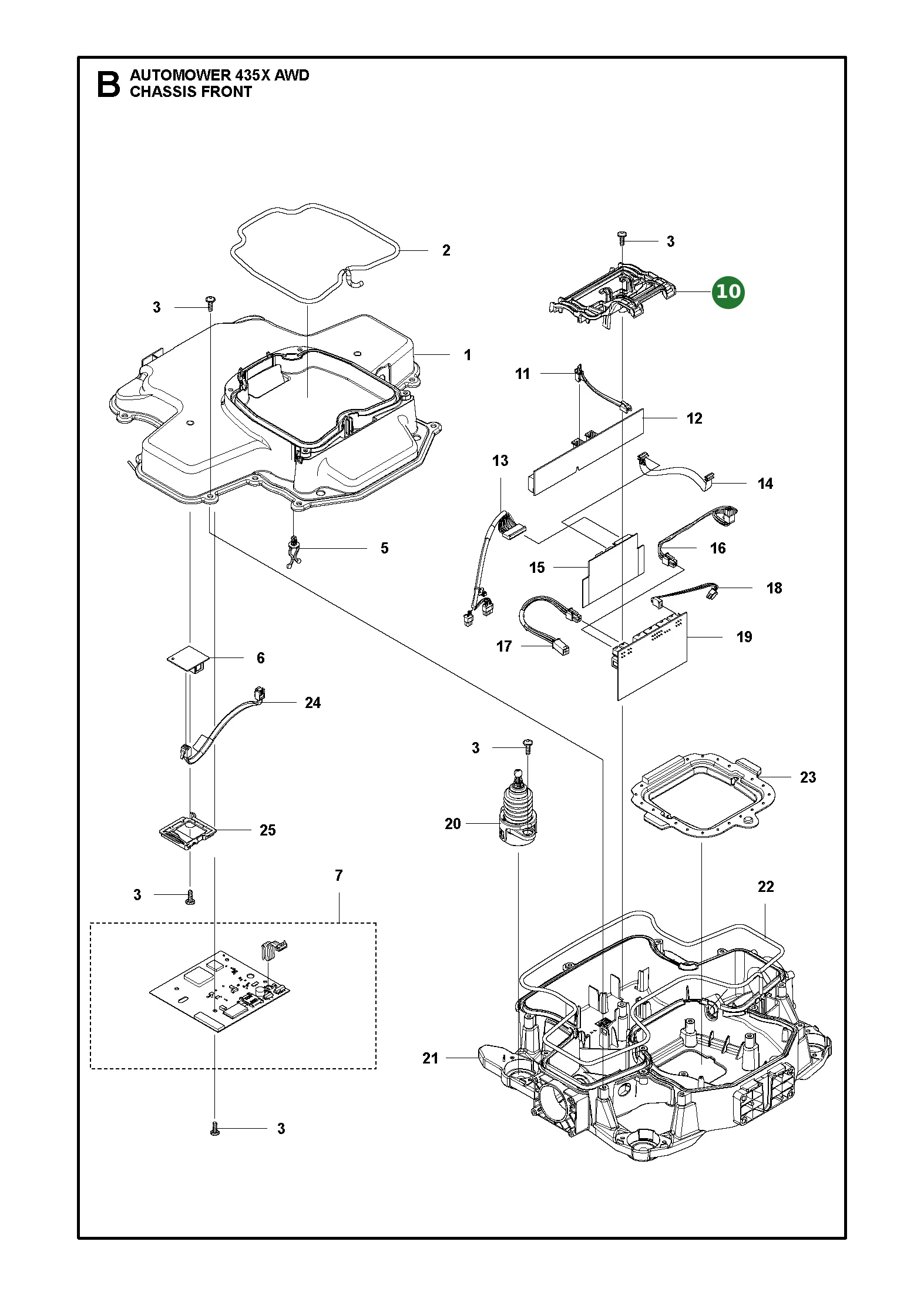 Position im Ersatzteilkatalog