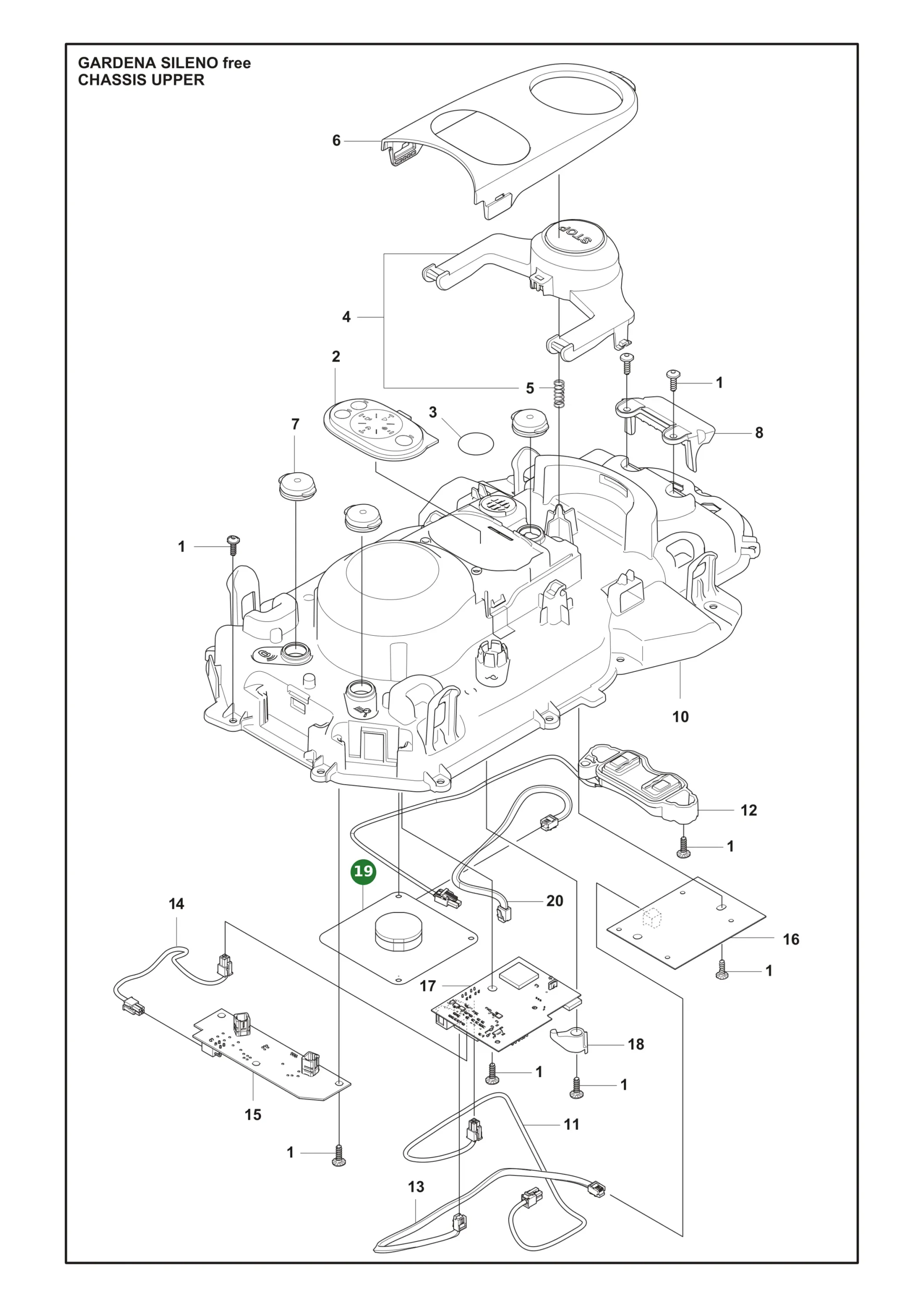 Position im Ersatzteilkatalog