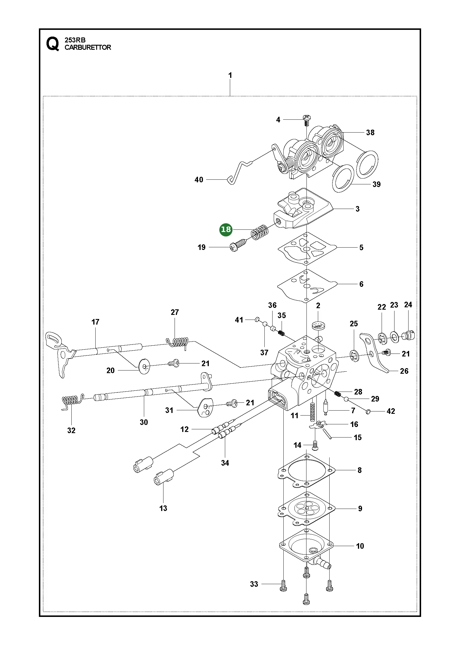 Position im Ersatzteilkatalog