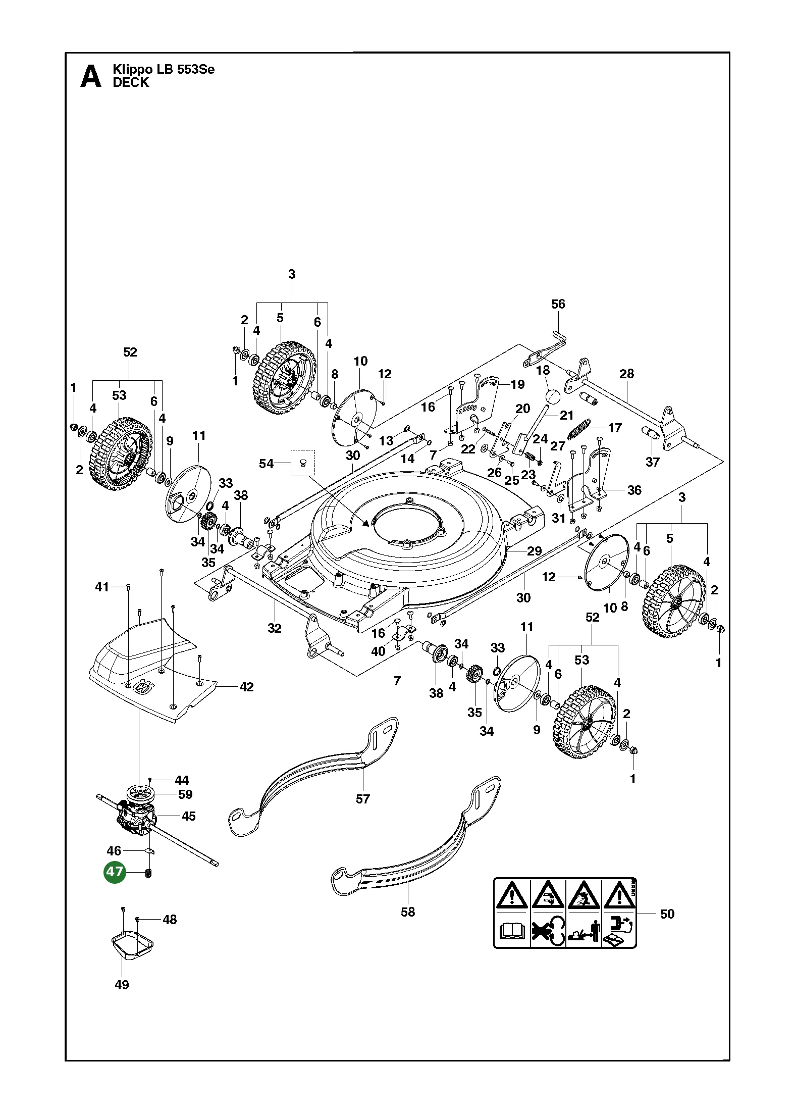 Position im Ersatzteilkatalog