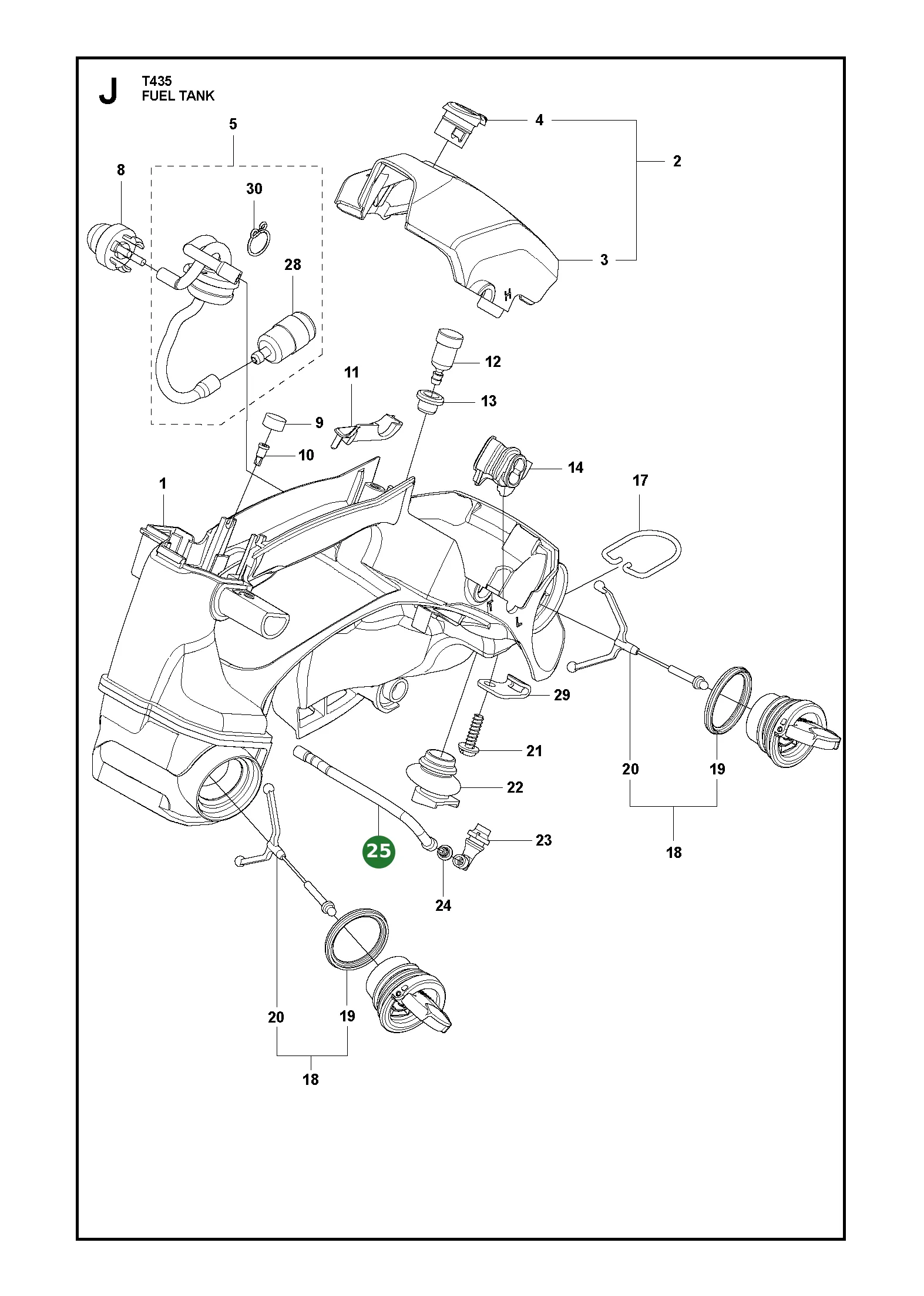 Position im Ersatzteilkatalog