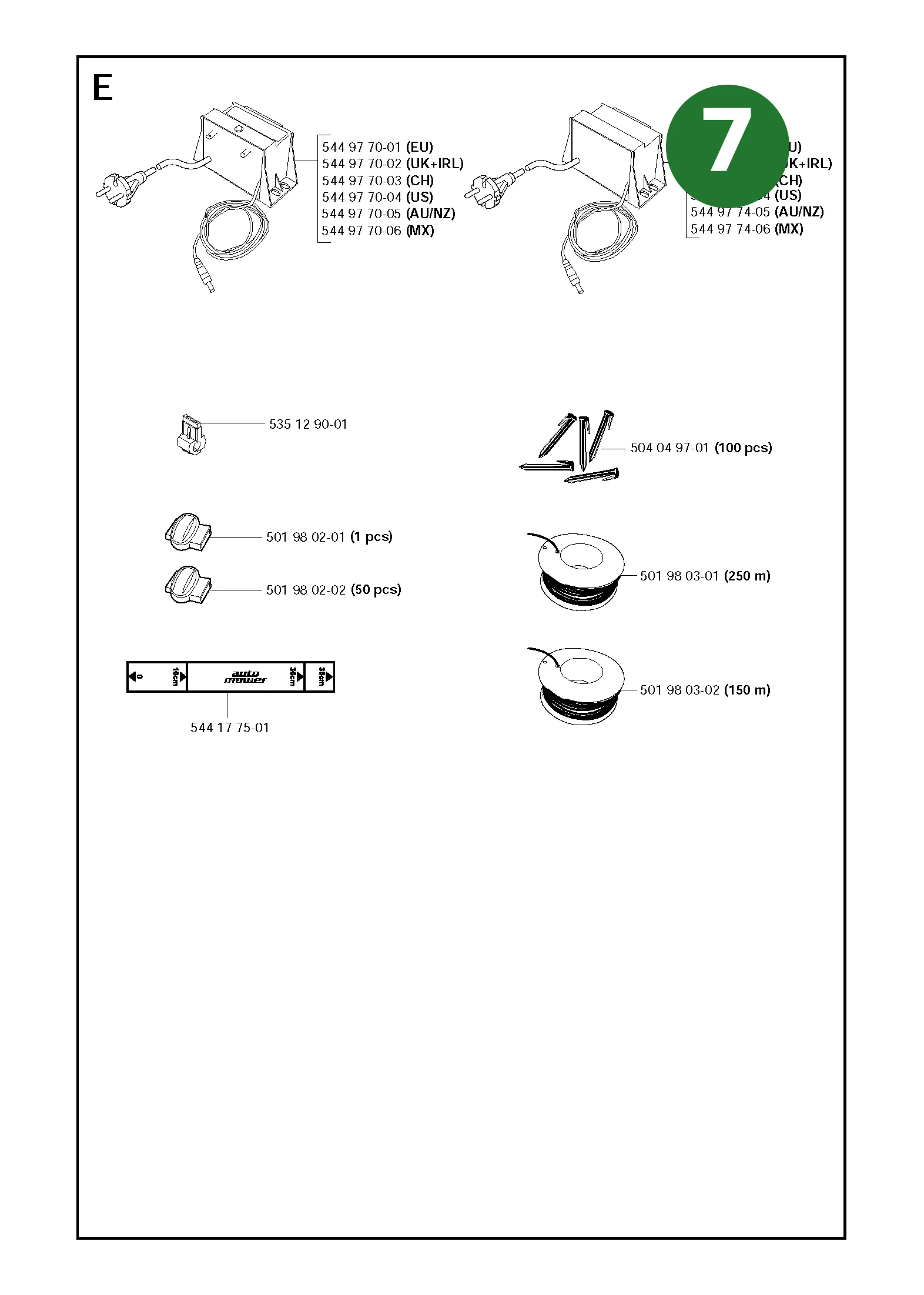 Position im Ersatzteilkatalog