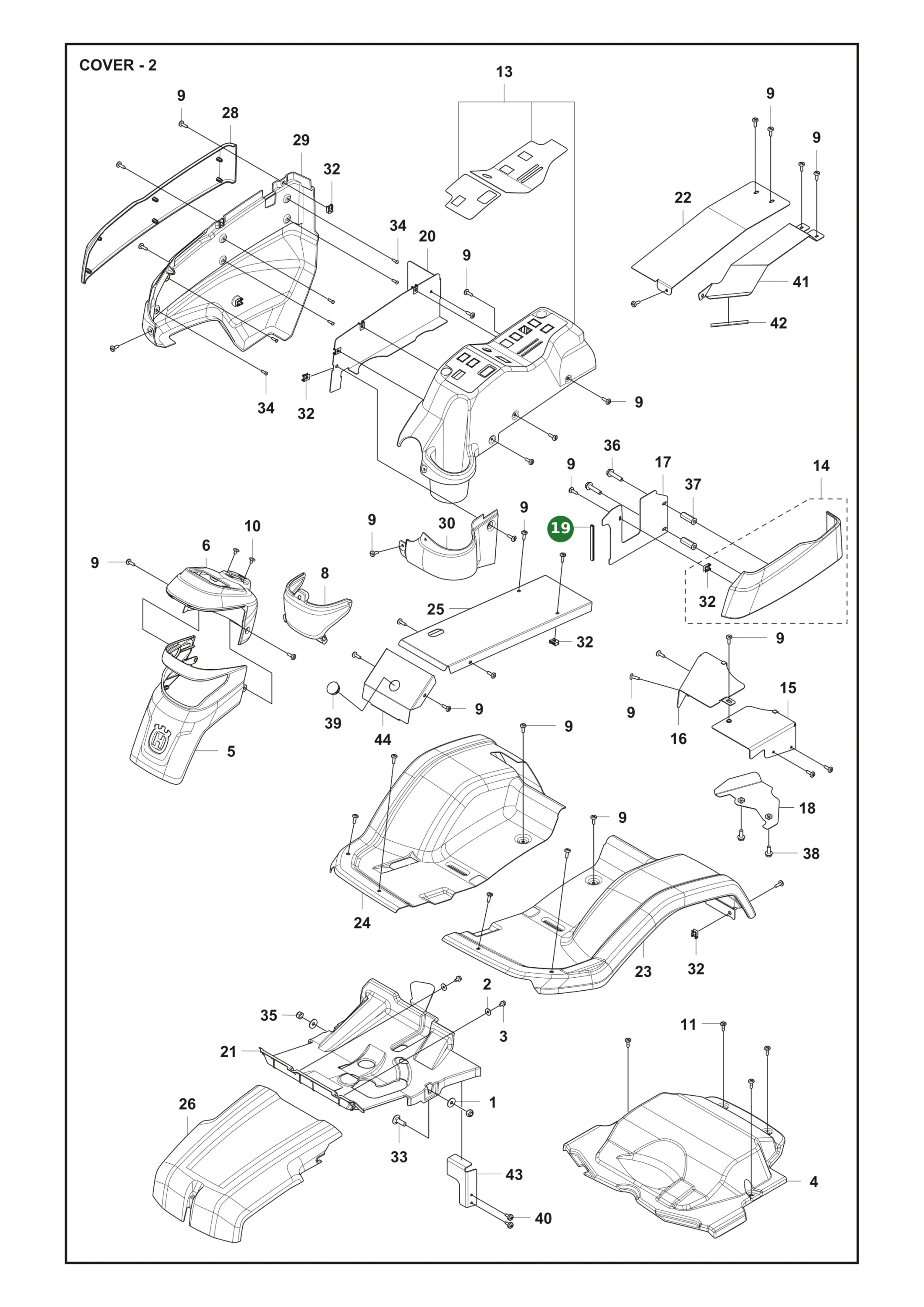 Position im Ersatzteilkatalog