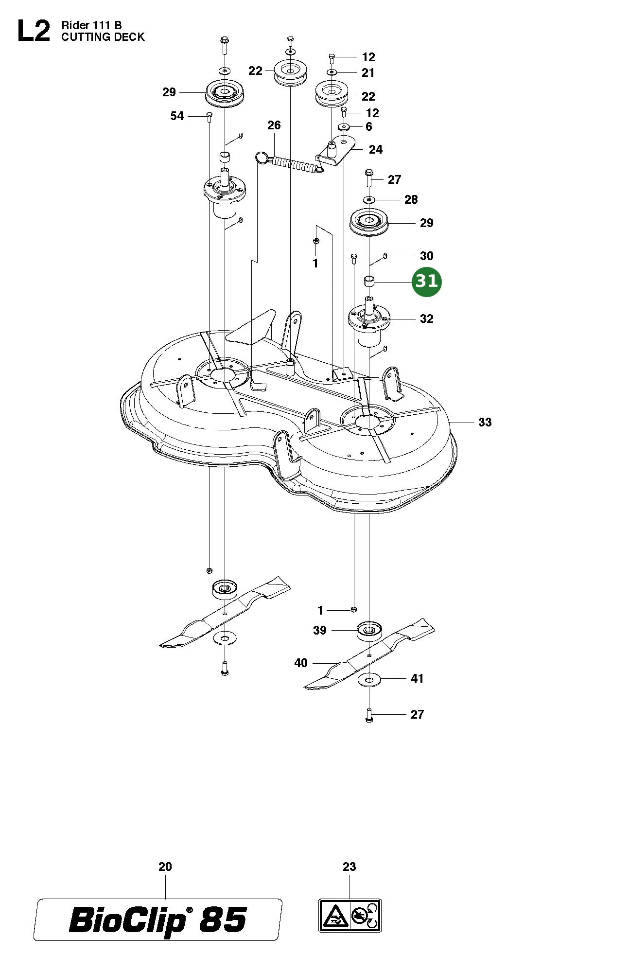 Position im Ersatzteilkatalog