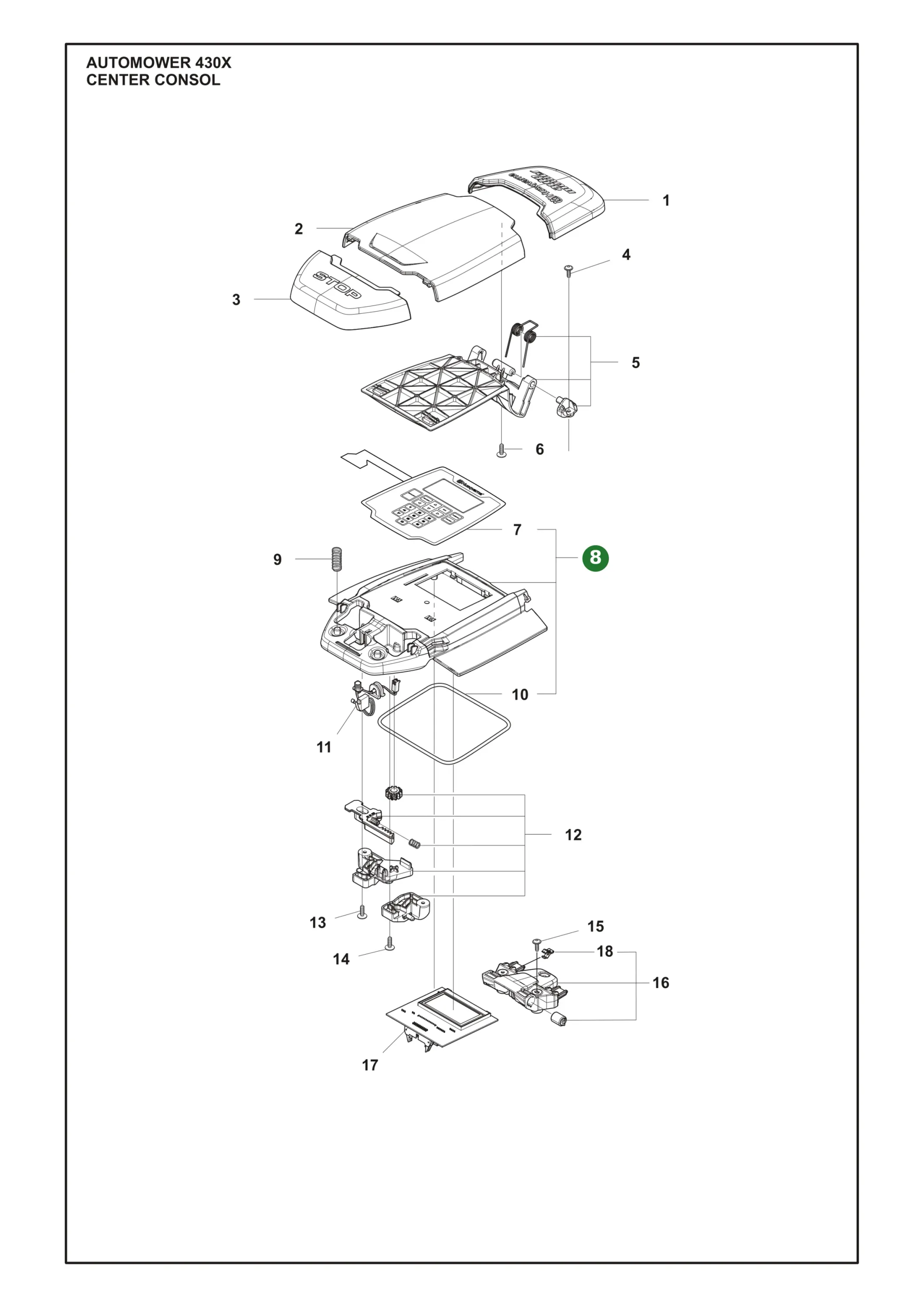 Position im Ersatzteilkatalog