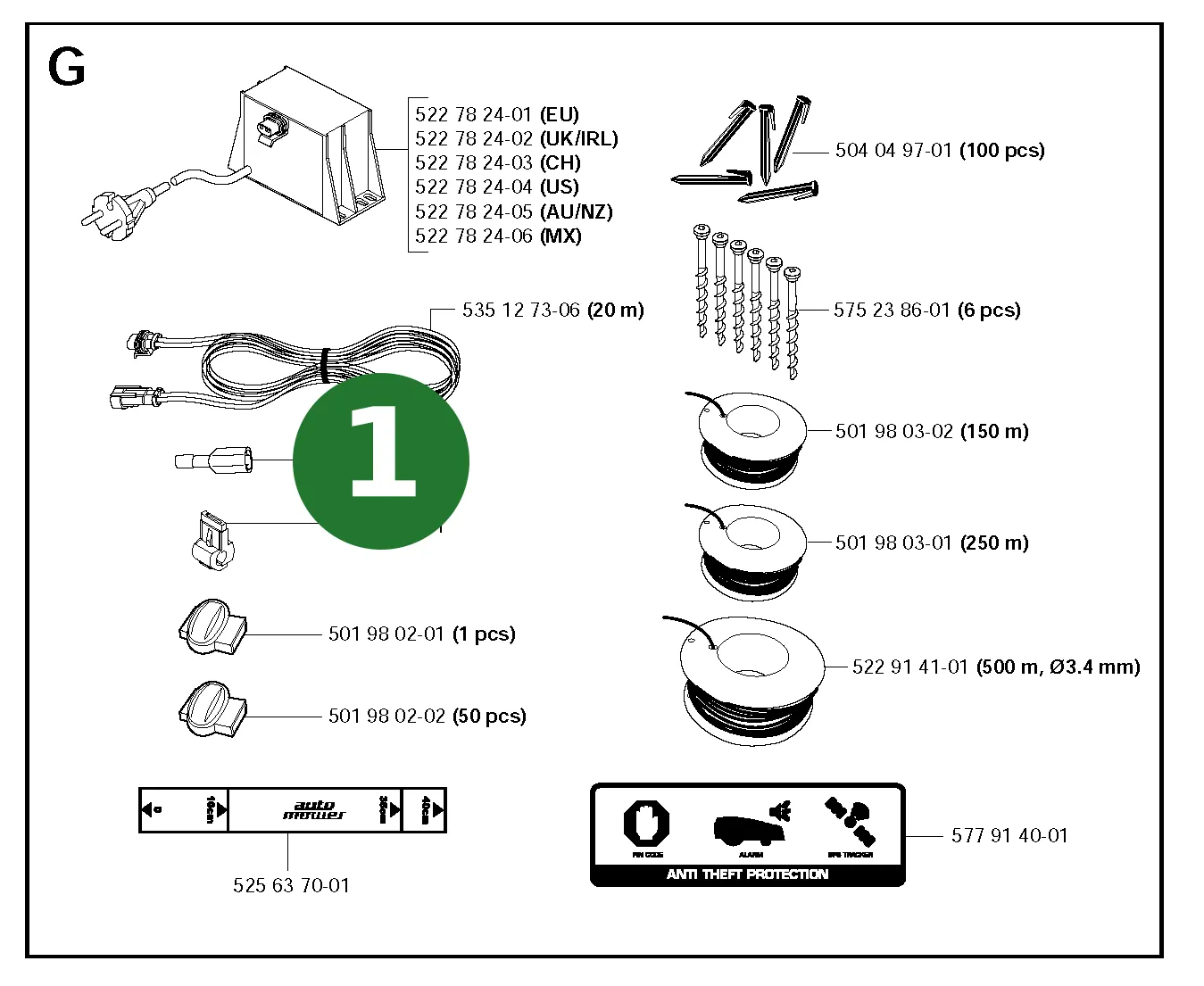 Position im Ersatzteilkatalog