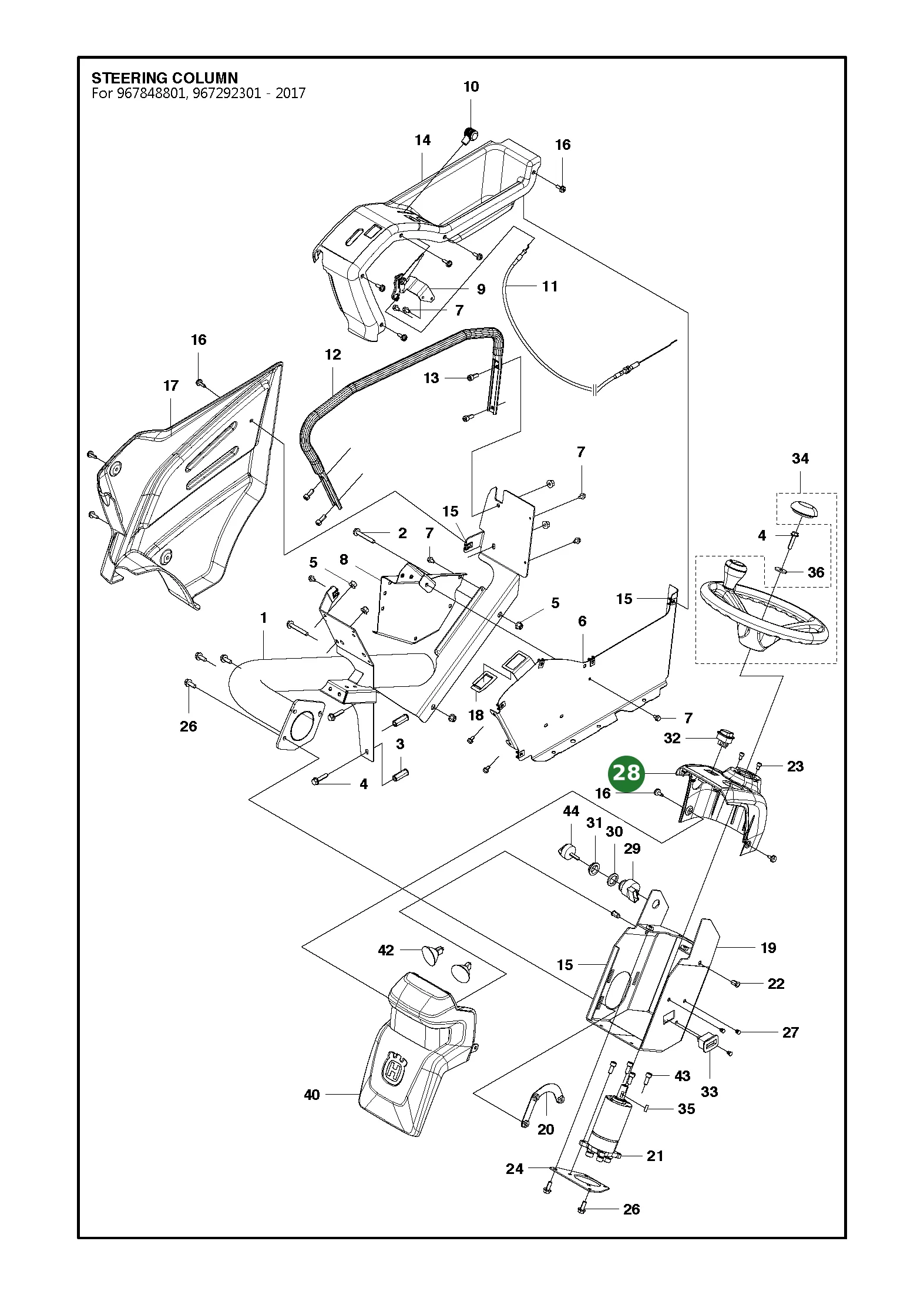 Position im Ersatzteilkatalog