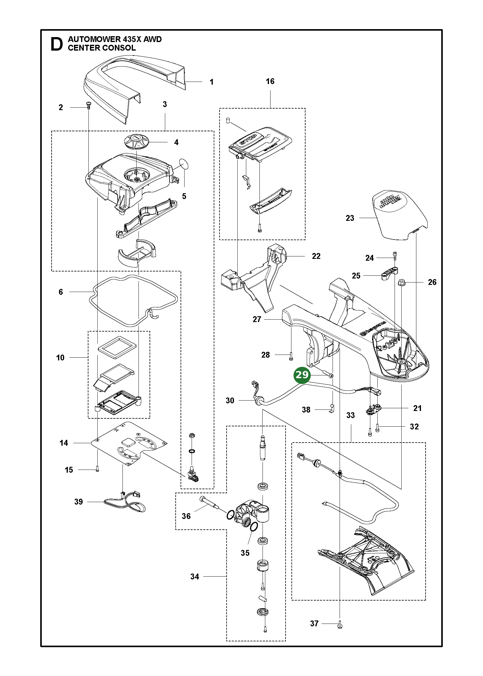 Position im Ersatzteilkatalog