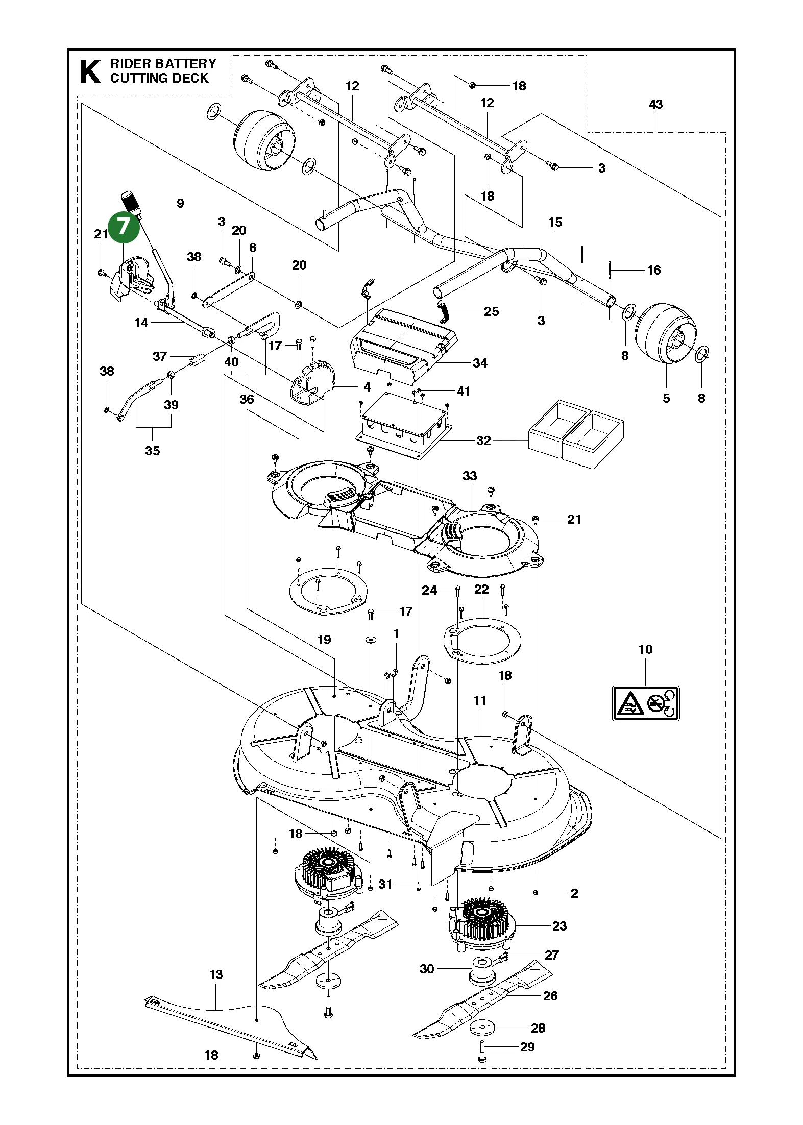 Position im Ersatzteilkatalog