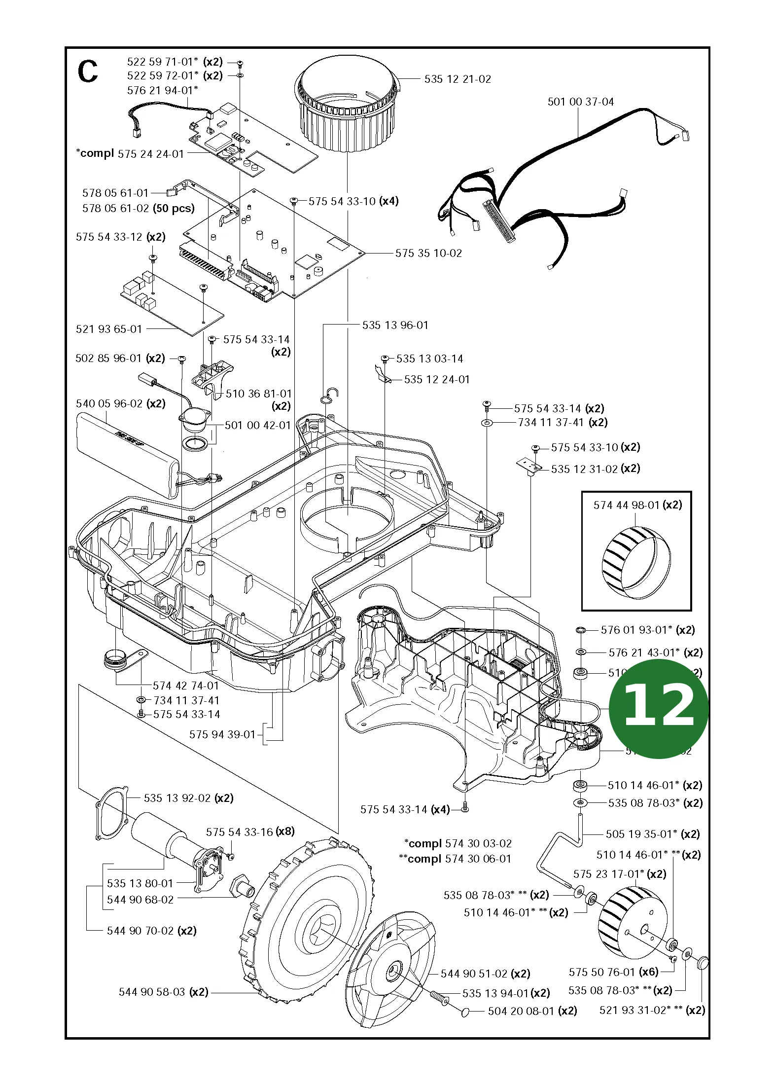 Position im Ersatzteilkatalog
