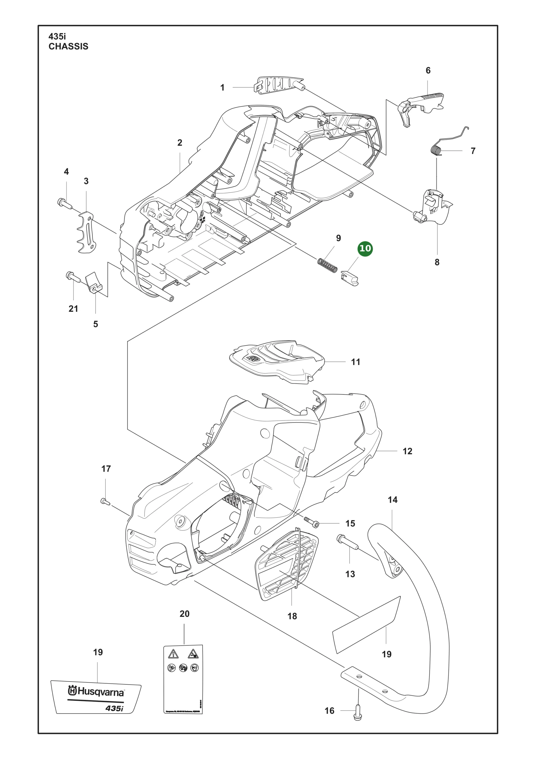 Position im Ersatzteilkatalog