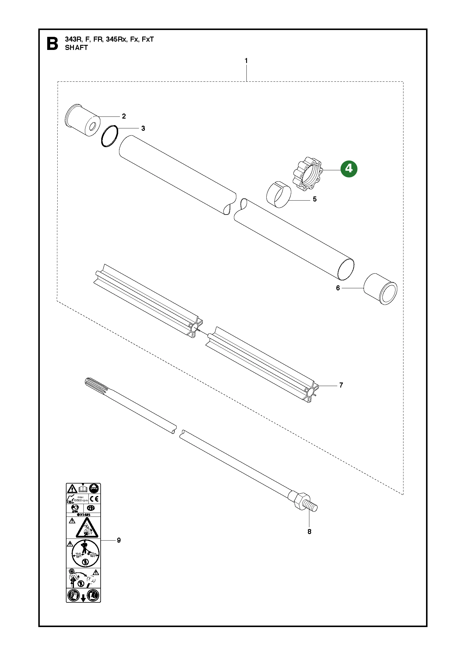Position im Ersatzteilkatalog