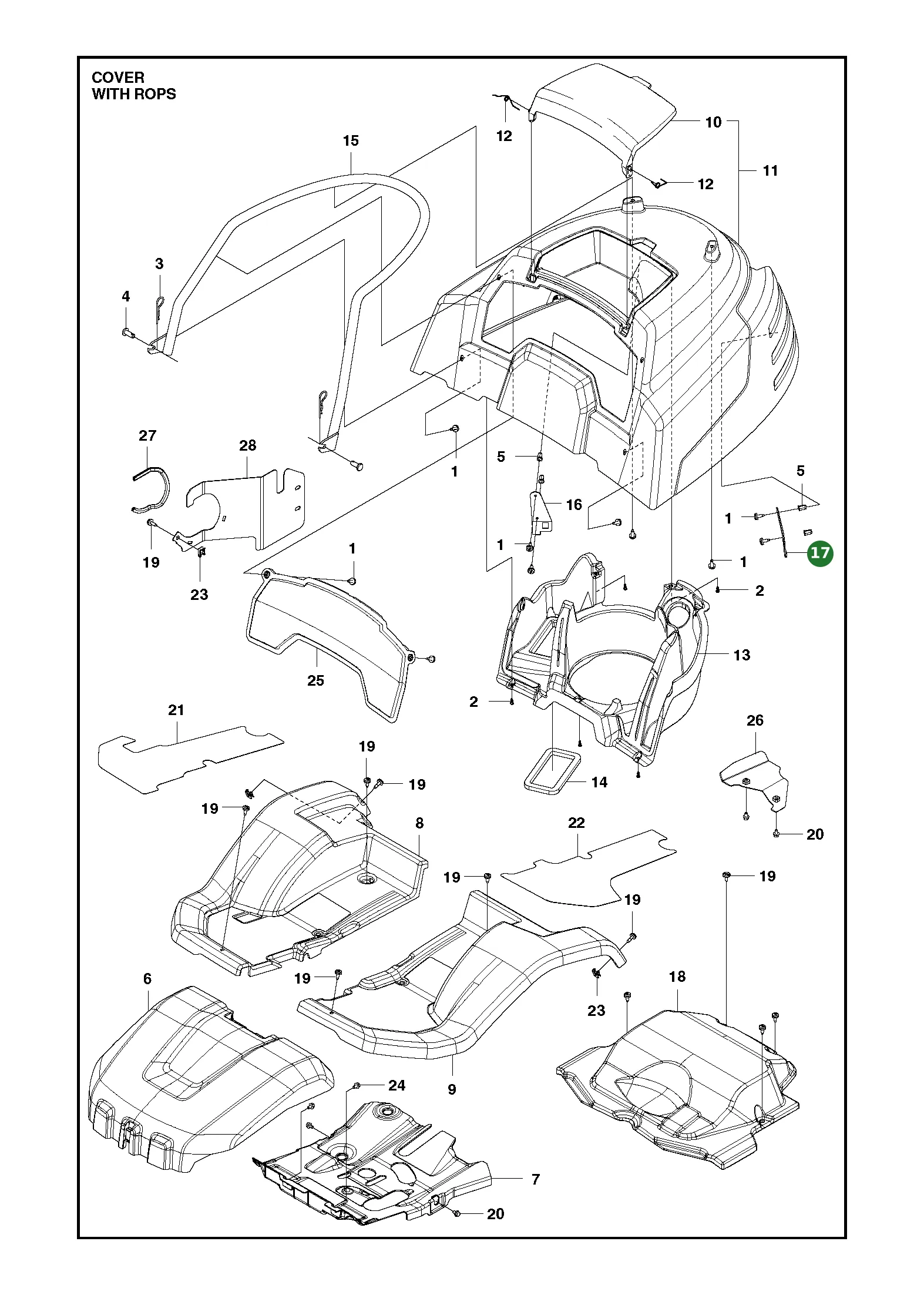 Position im Ersatzteilkatalog