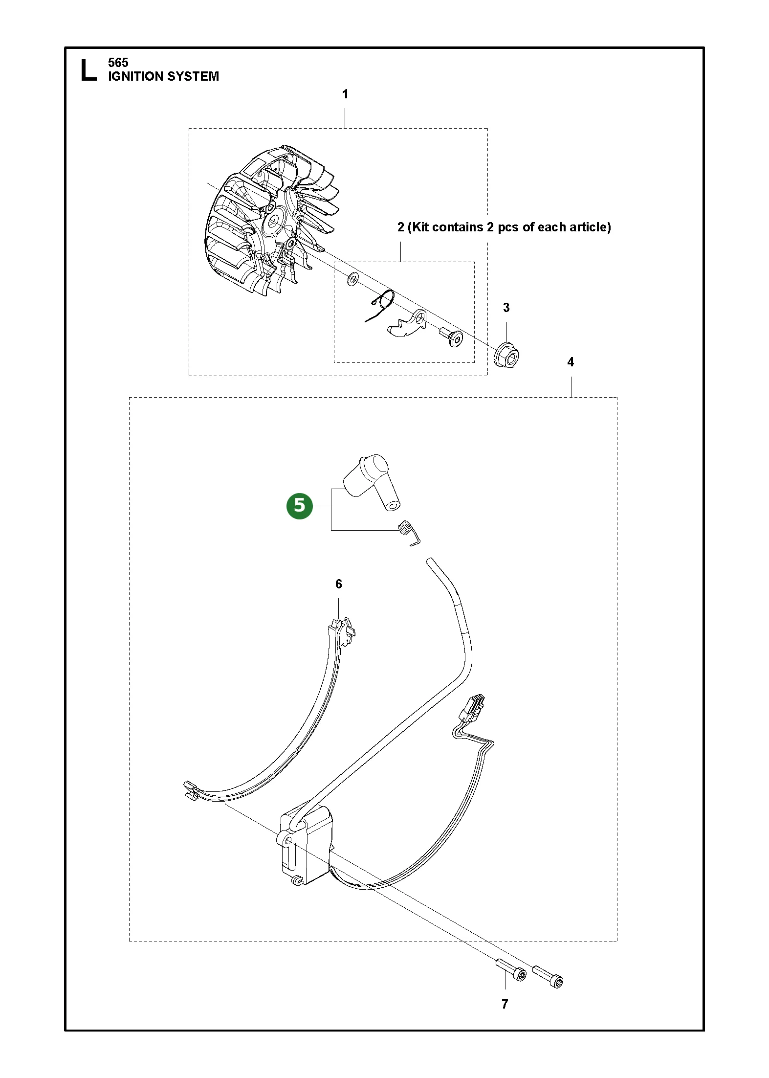 Position im Ersatzteilkatalog