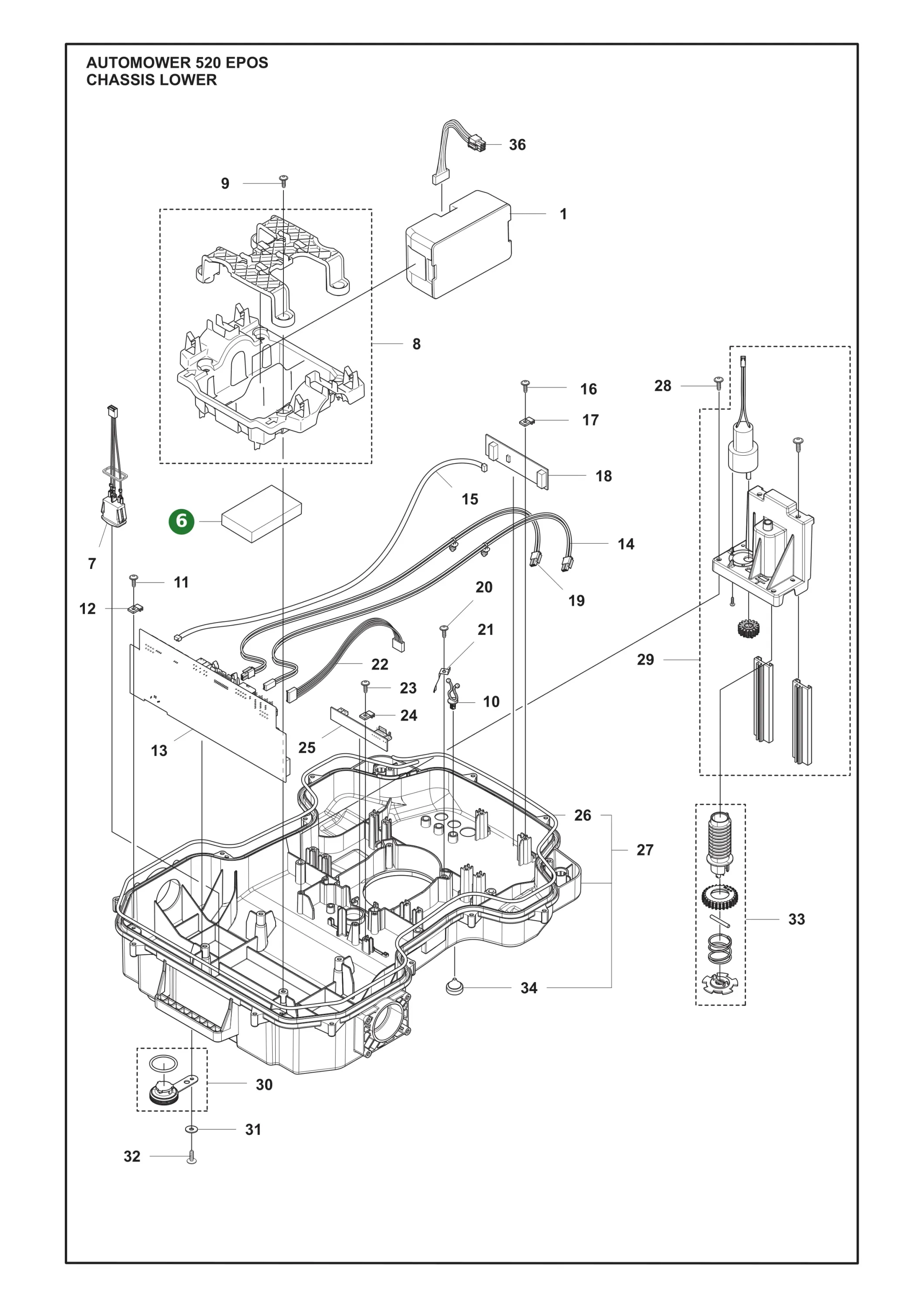 Position im Ersatzteilkatalog