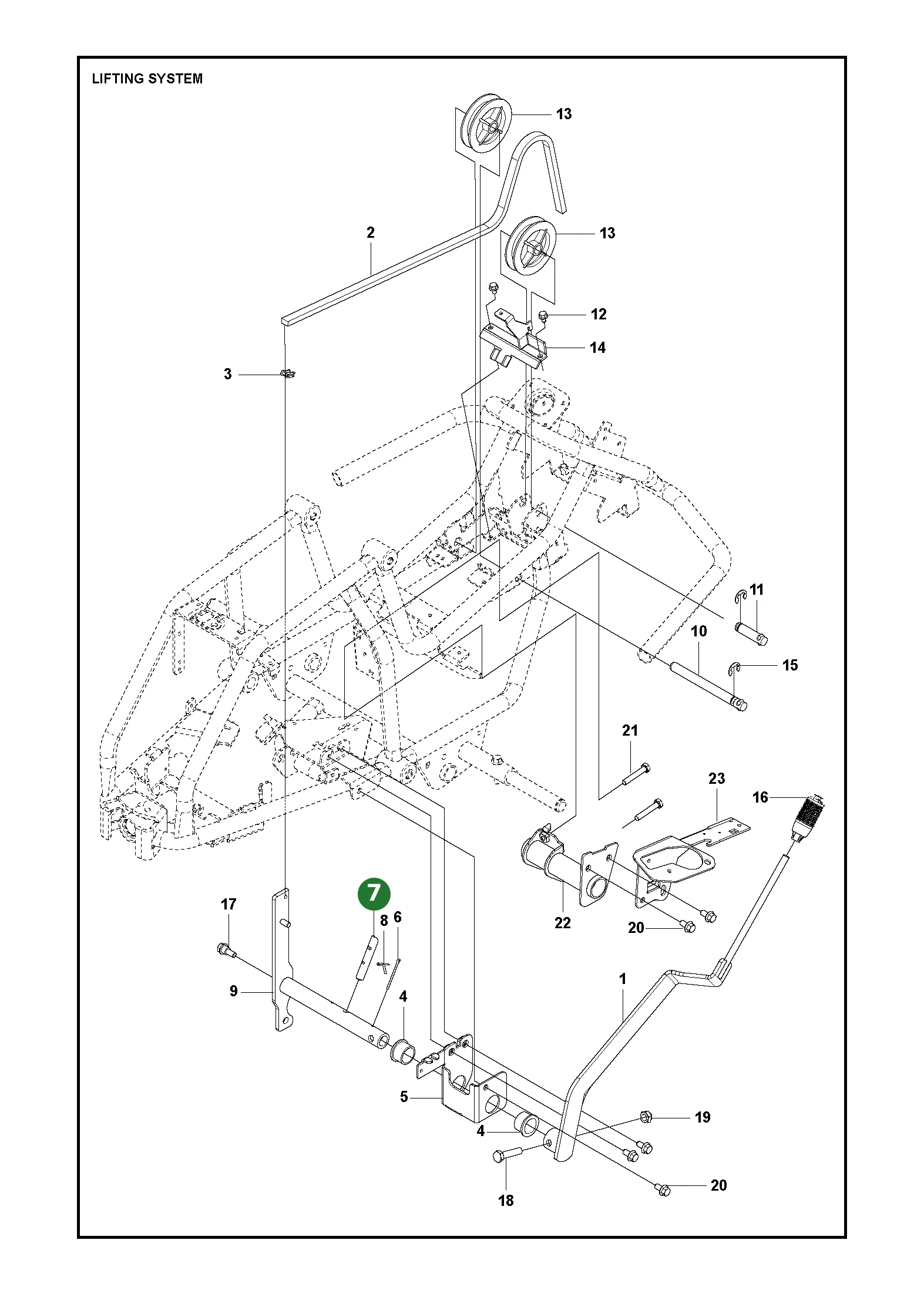 Position im Ersatzteilkatalog