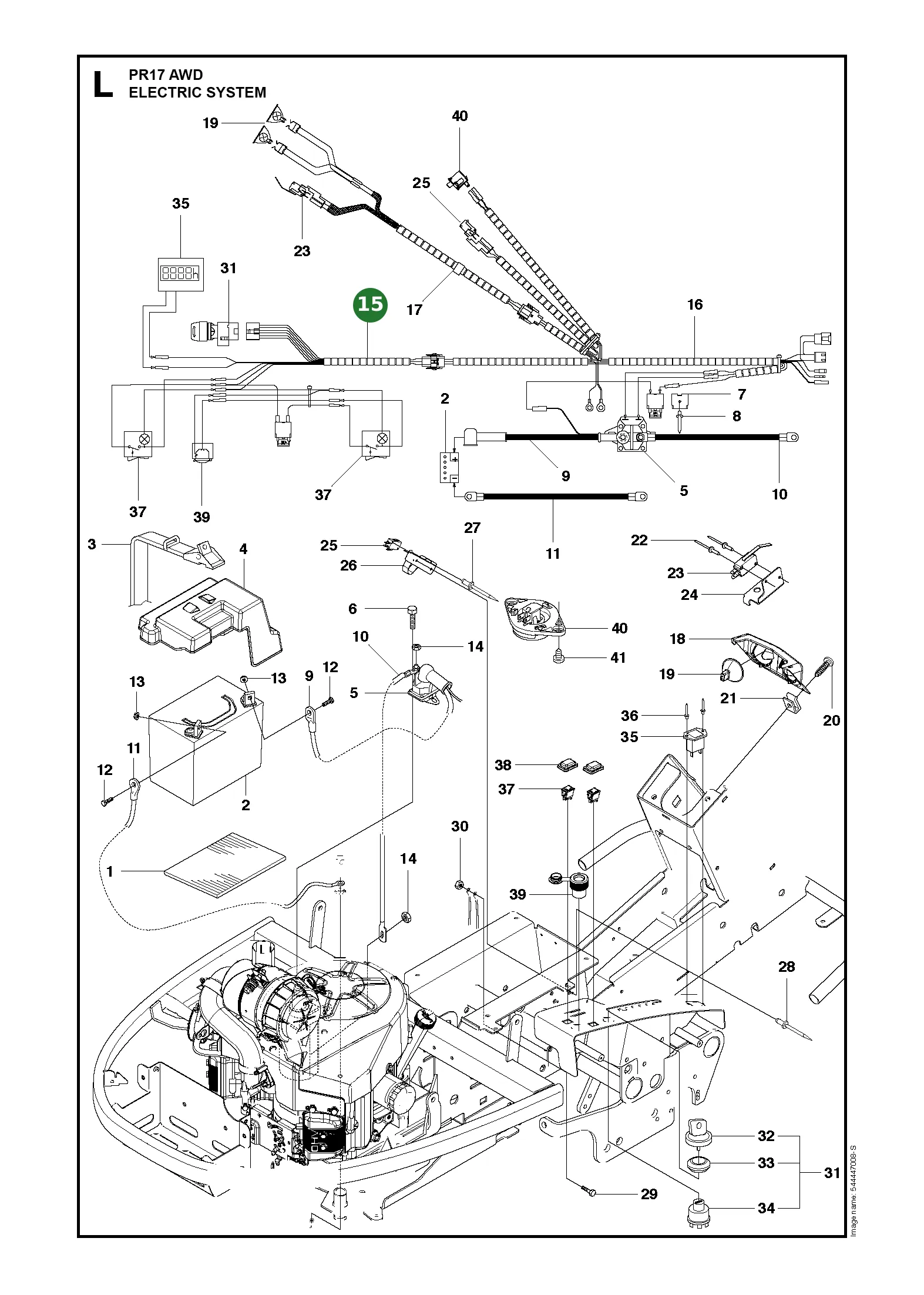 Position im Ersatzteilkatalog