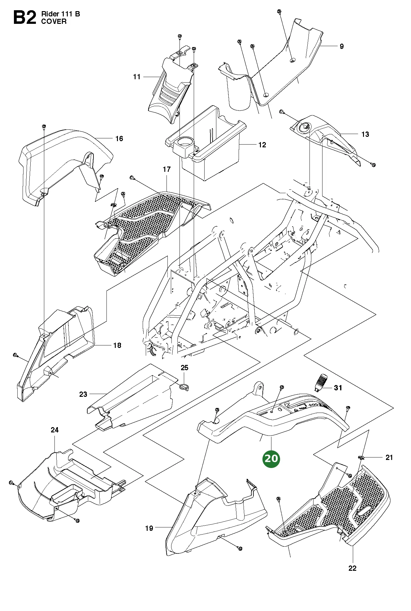 Position im Ersatzteilkatalog