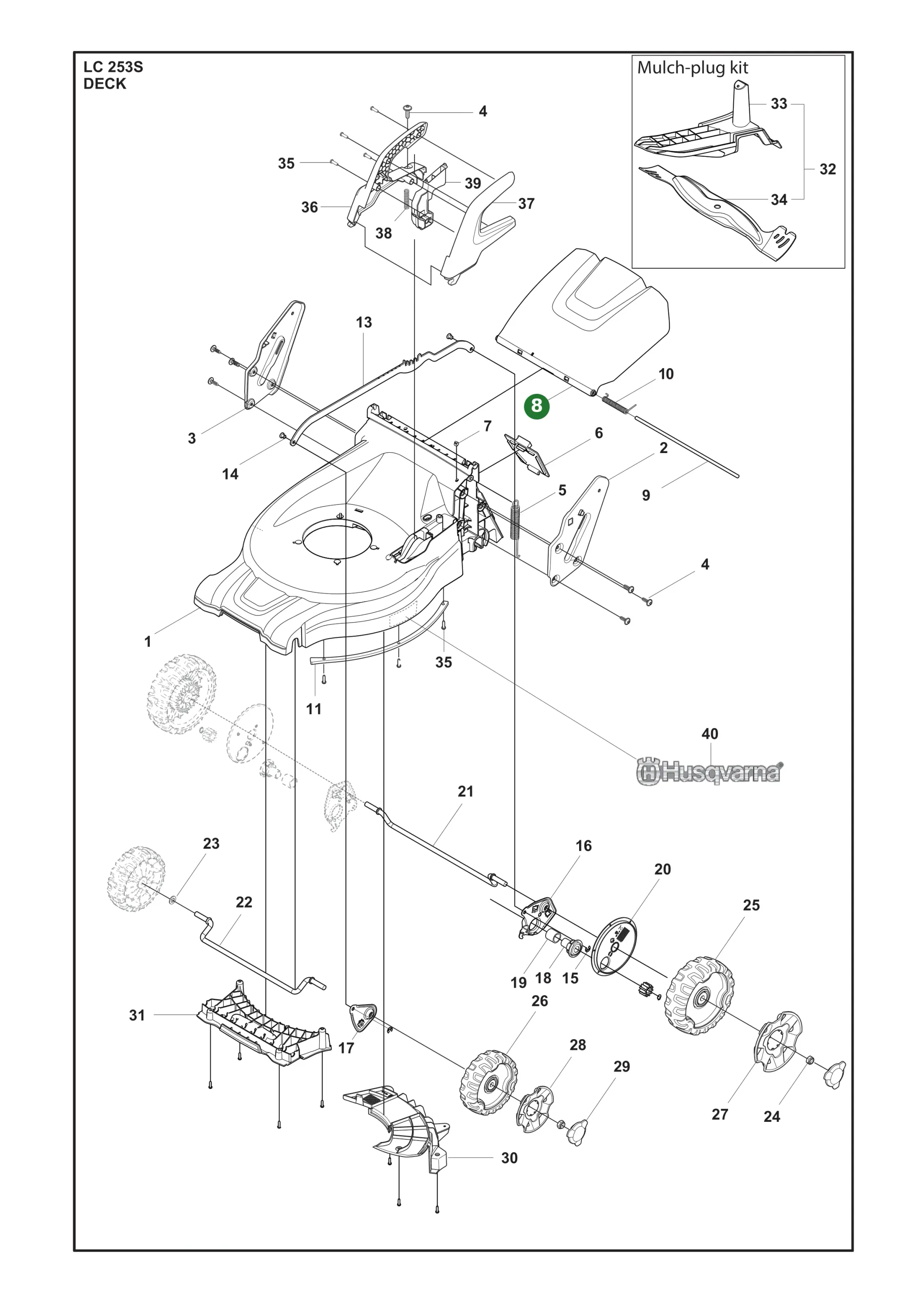 Position im Ersatzteilkatalog