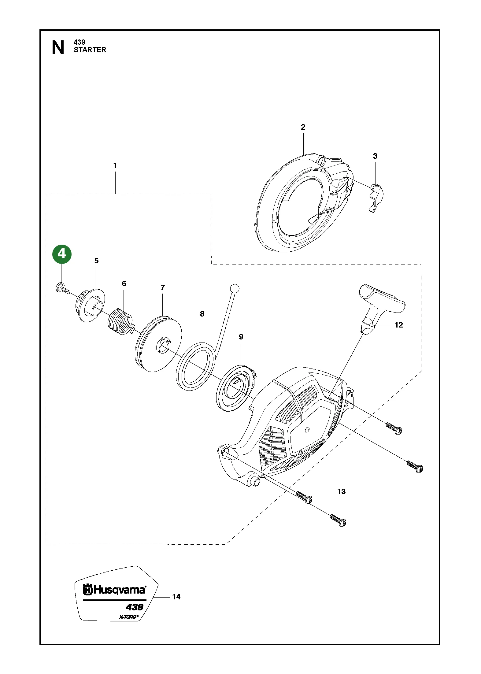 Position im Ersatzteilkatalog