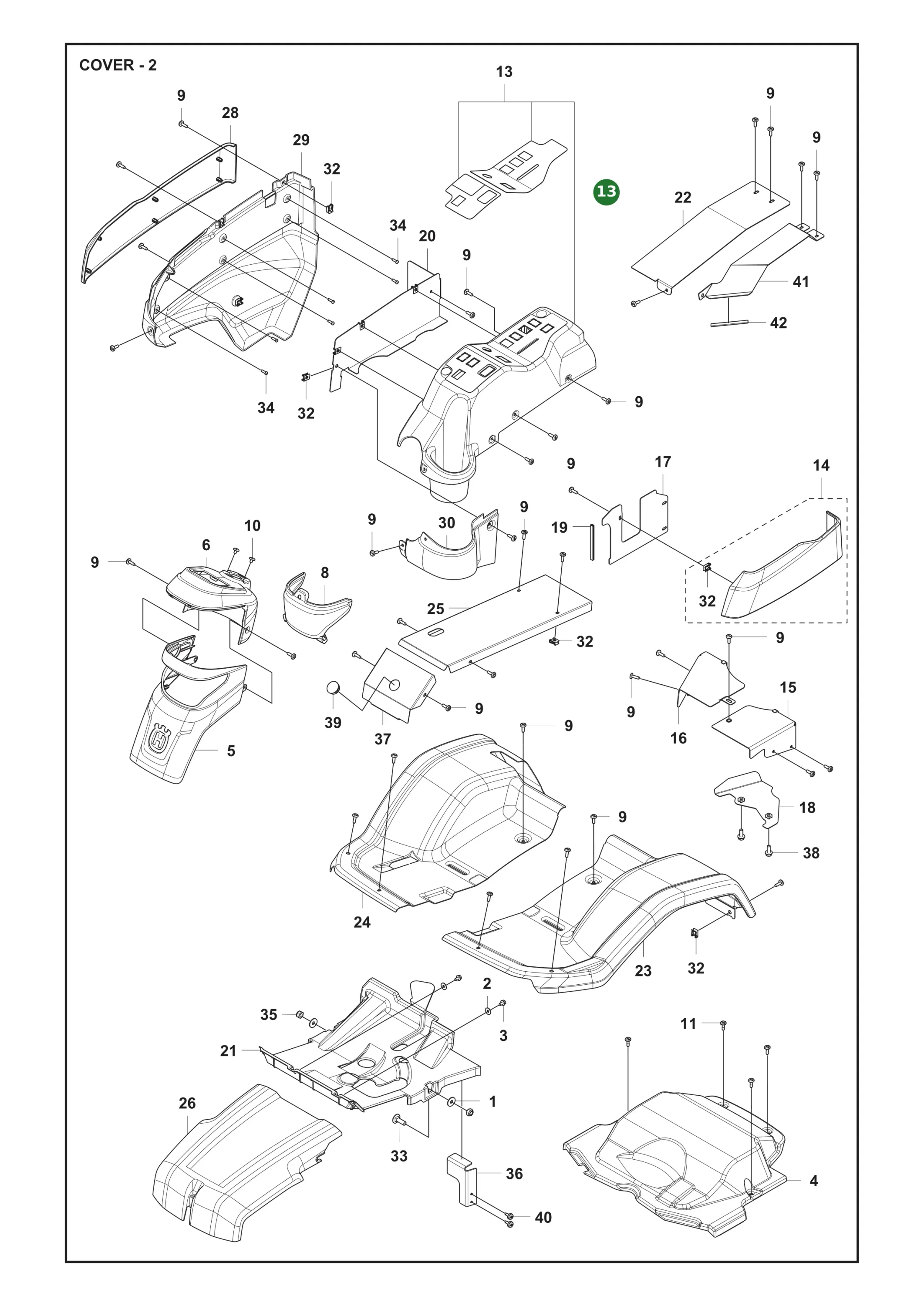 Position im Ersatzteilkatalog