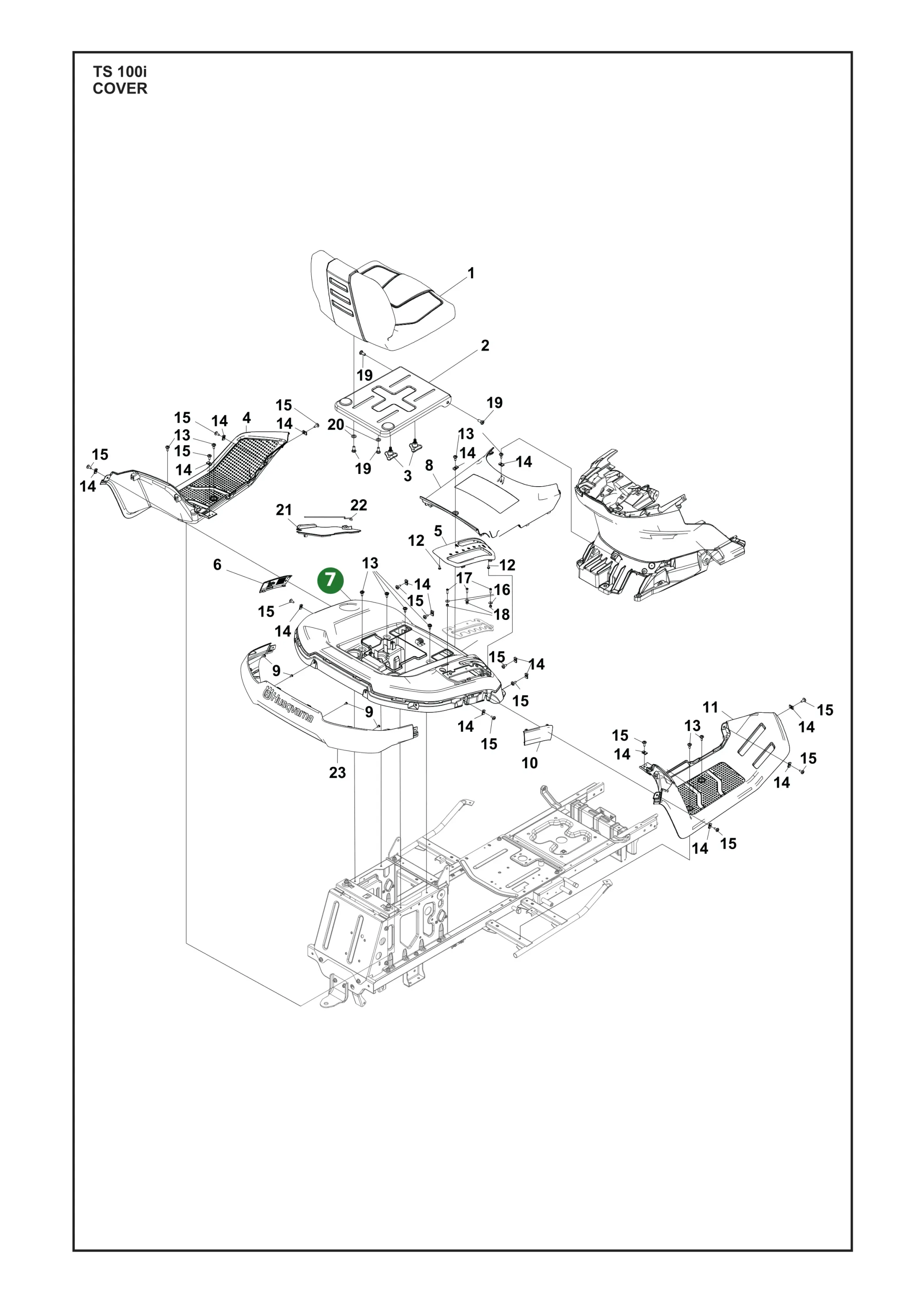 Position im Ersatzteilkatalog