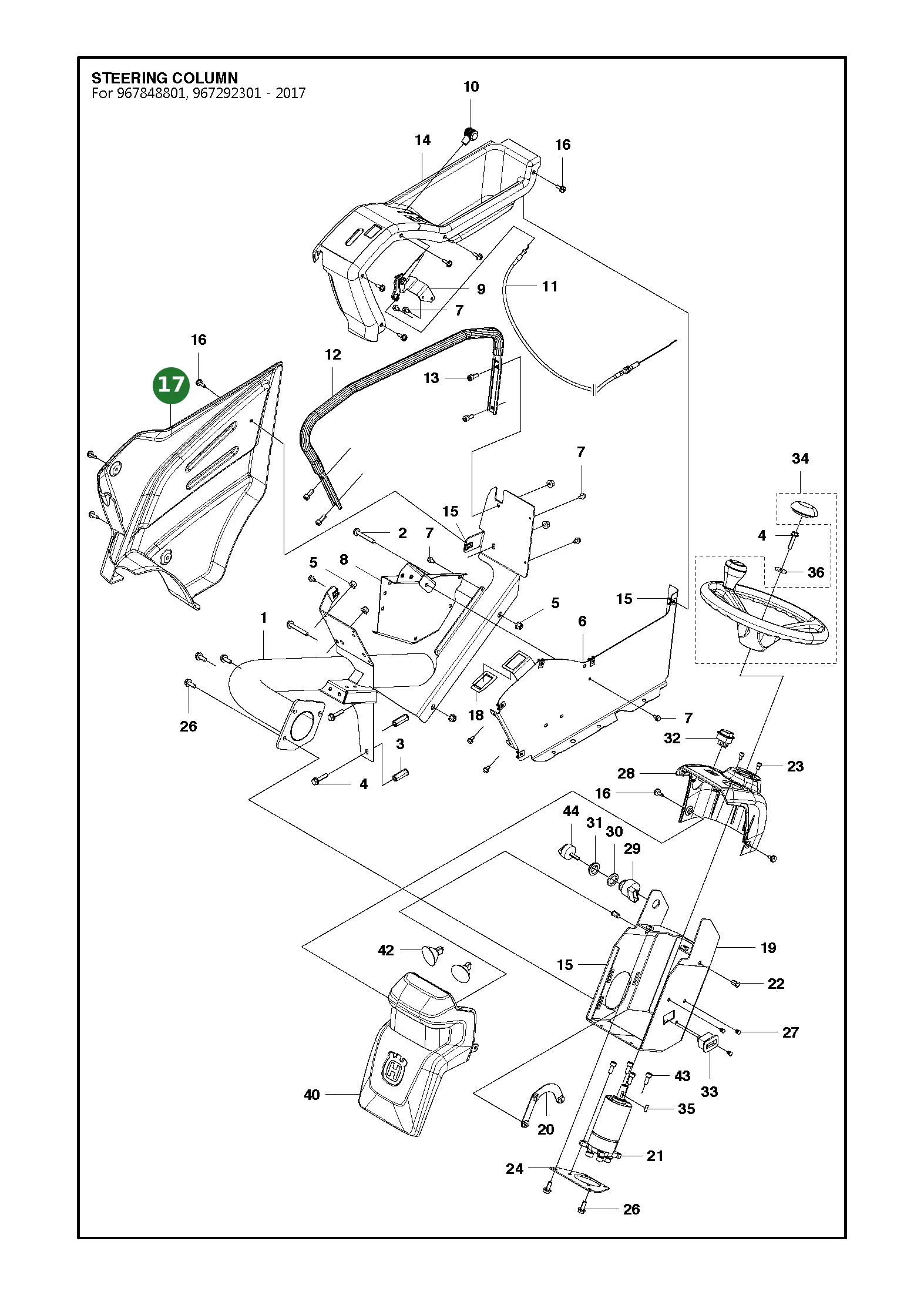 Position im Ersatzteilkatalog
