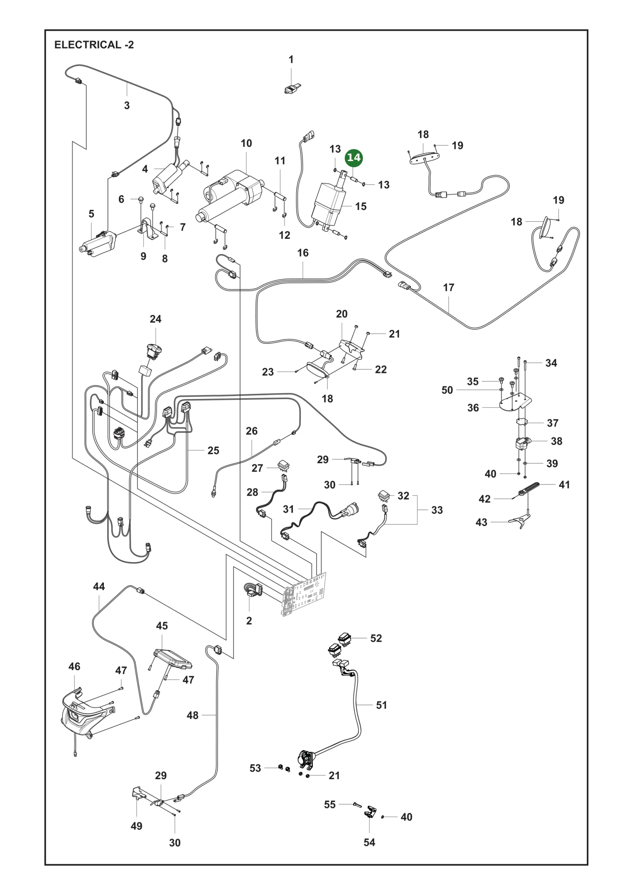 Position im Ersatzteilkatalog